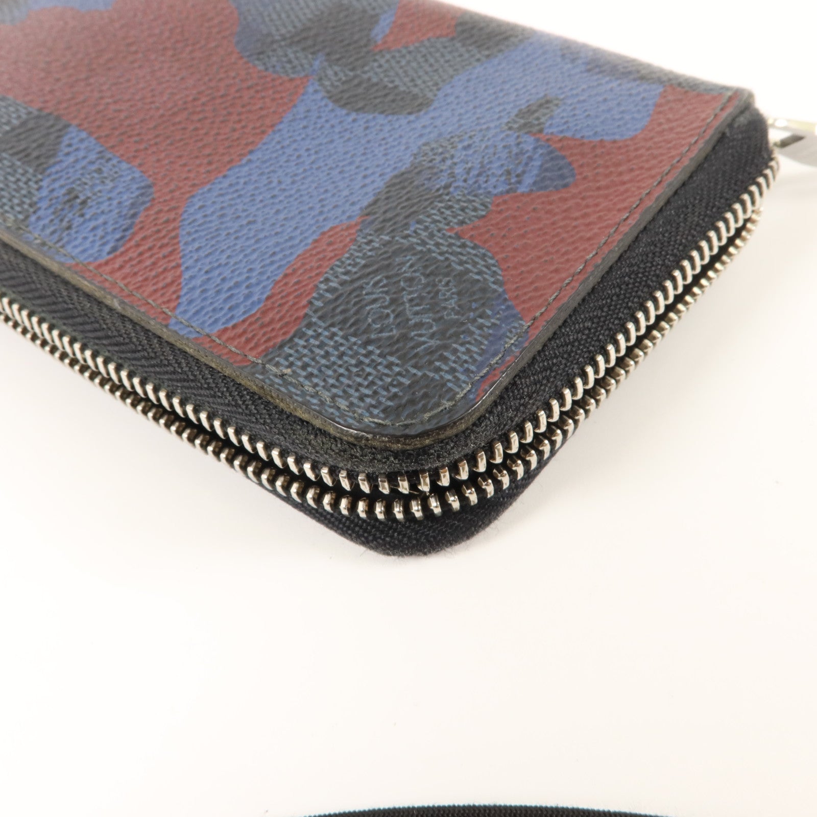 LOUIS VUITTON Damier Cobalt Zippy Wallet Vertical長錢包