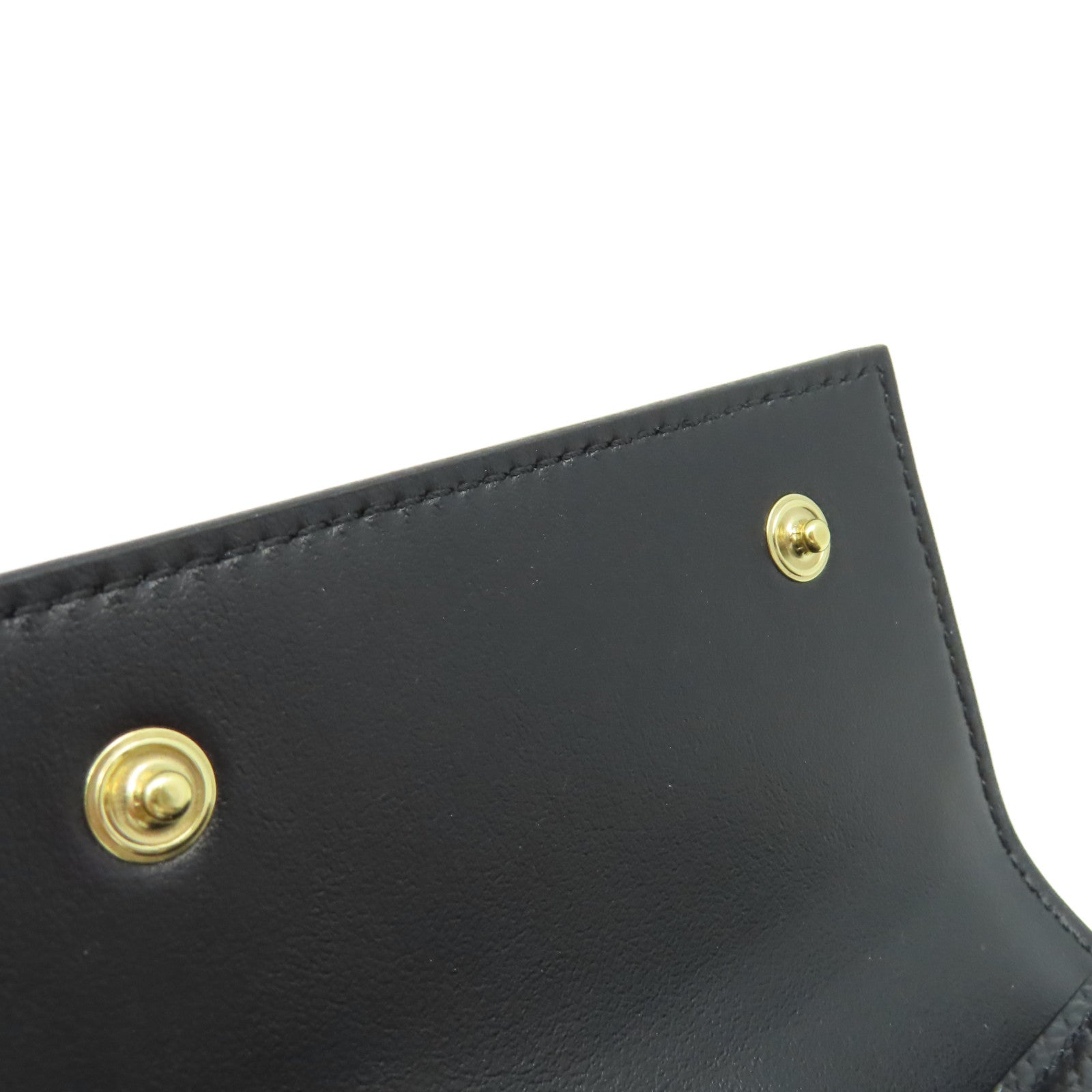 CELINE 牛皮皮革Small Trifold Wallet短錢包黑色