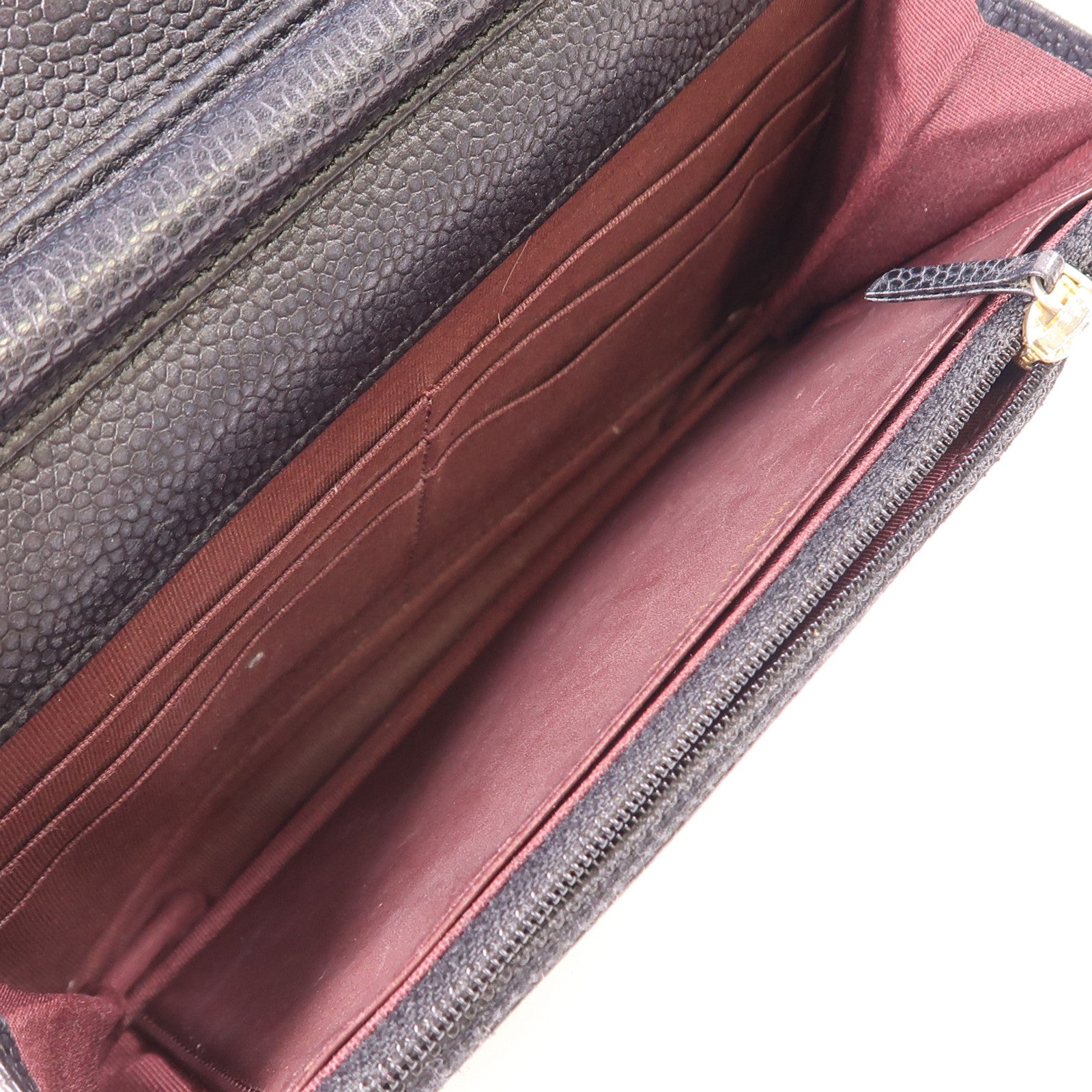 CHANEL 牛皮皮革WOC Wallet On Chain Shoulder Bag金扣鏈帶肩背袋