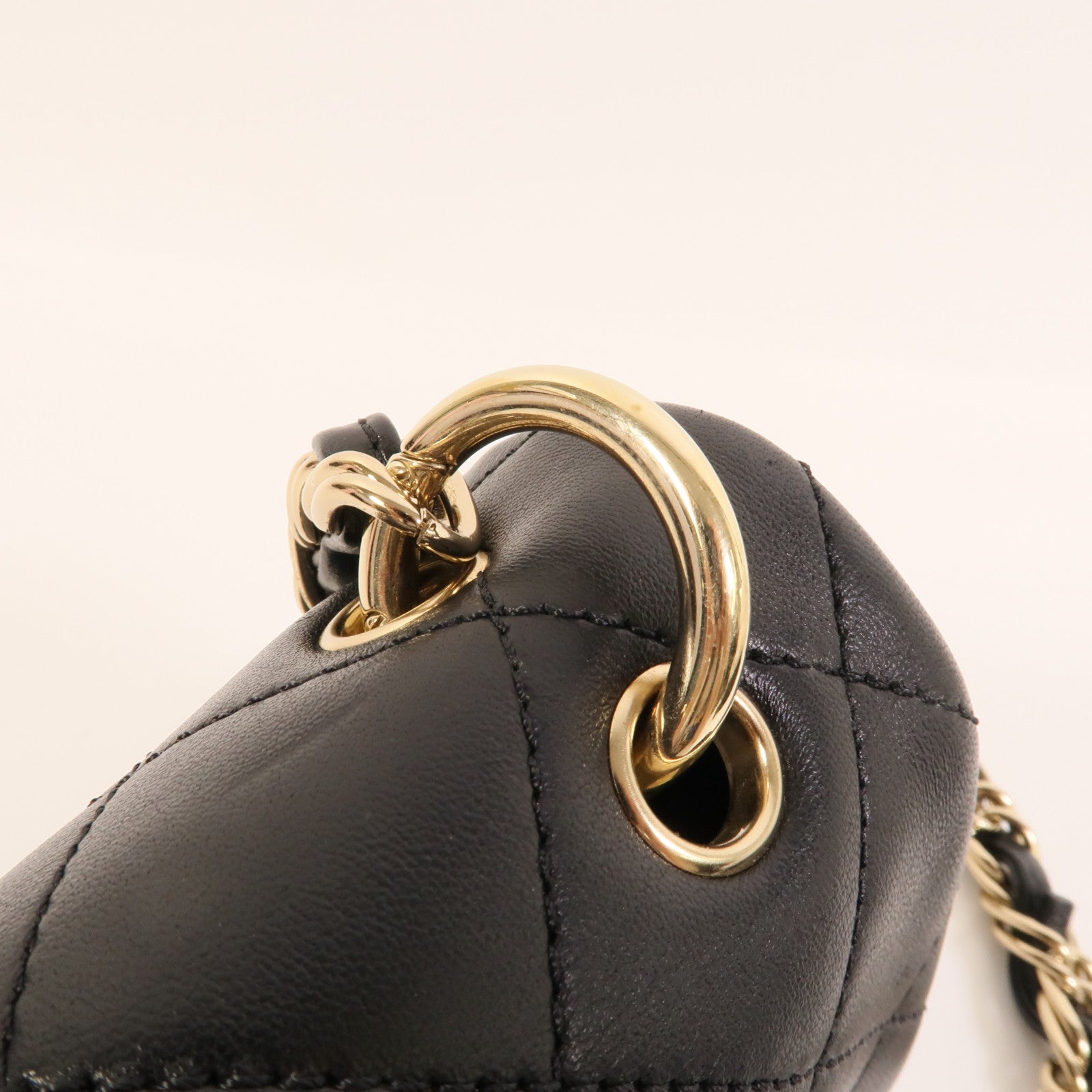 CHANEL 羊皮皮革Chain Shoulder肩背袋