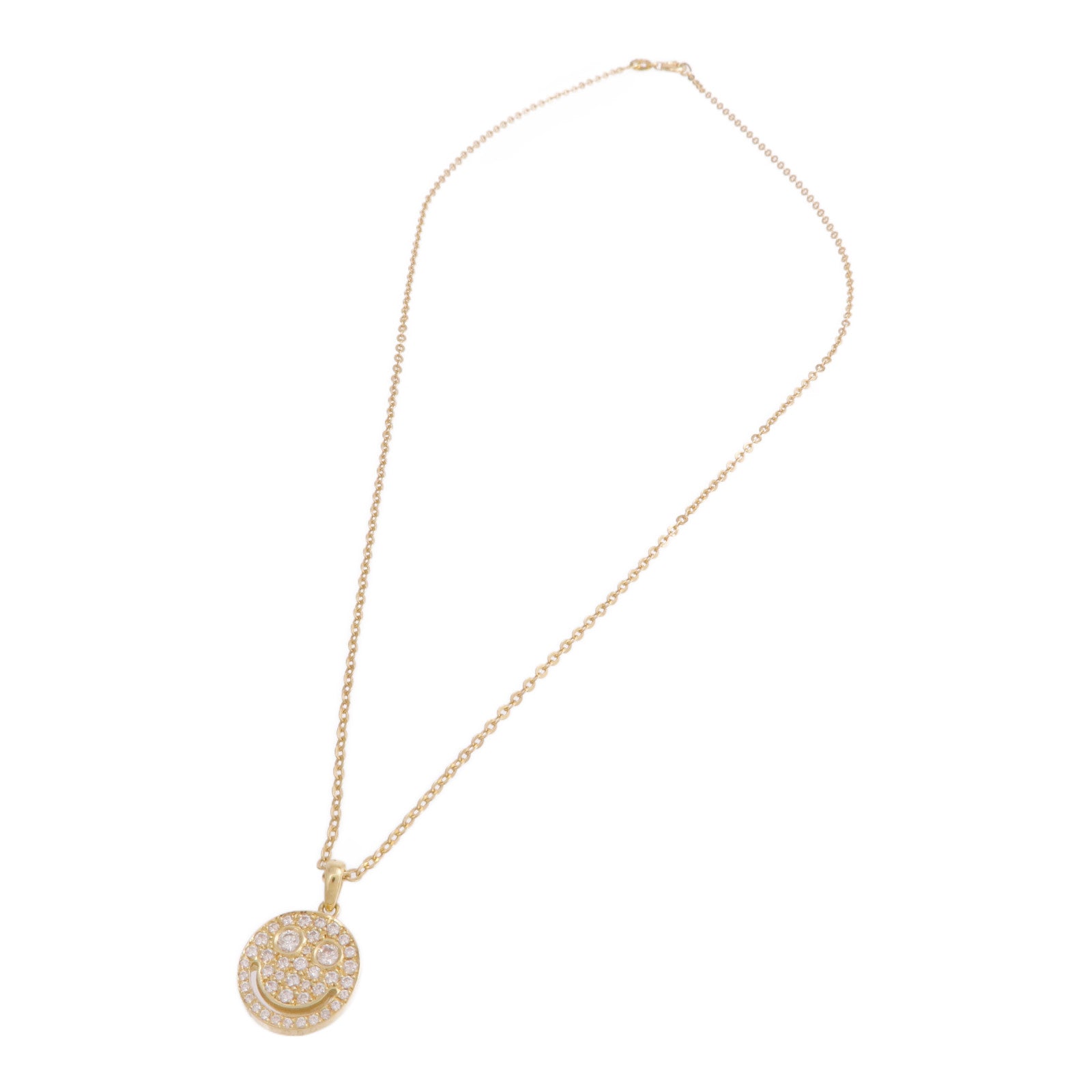 JEWELRY 18K黃金Diamond Necklace鑽石項鍊