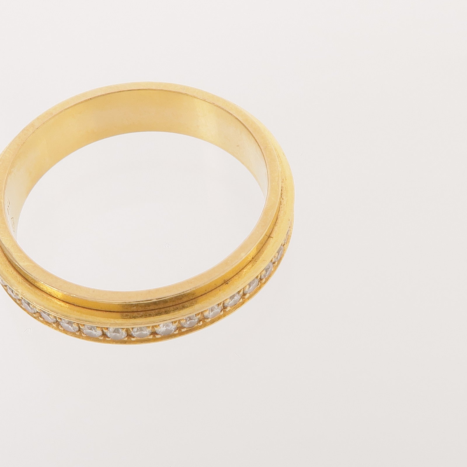 PIAGET 18K黃金Possession鑽石戒指PIAGET#61US#9.5