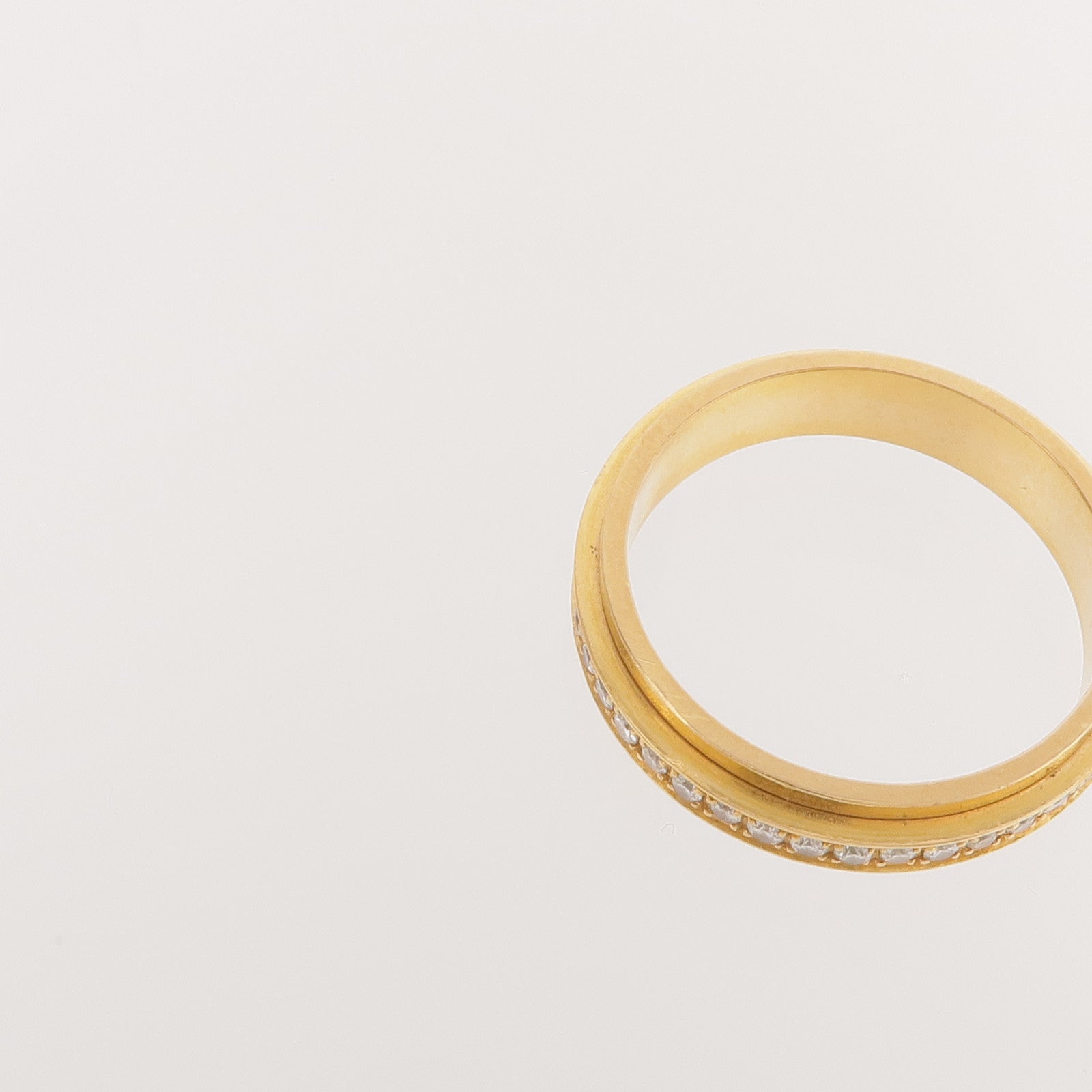 PIAGET 18K黃金Possession鑽石戒指PIAGET#61US#9.5