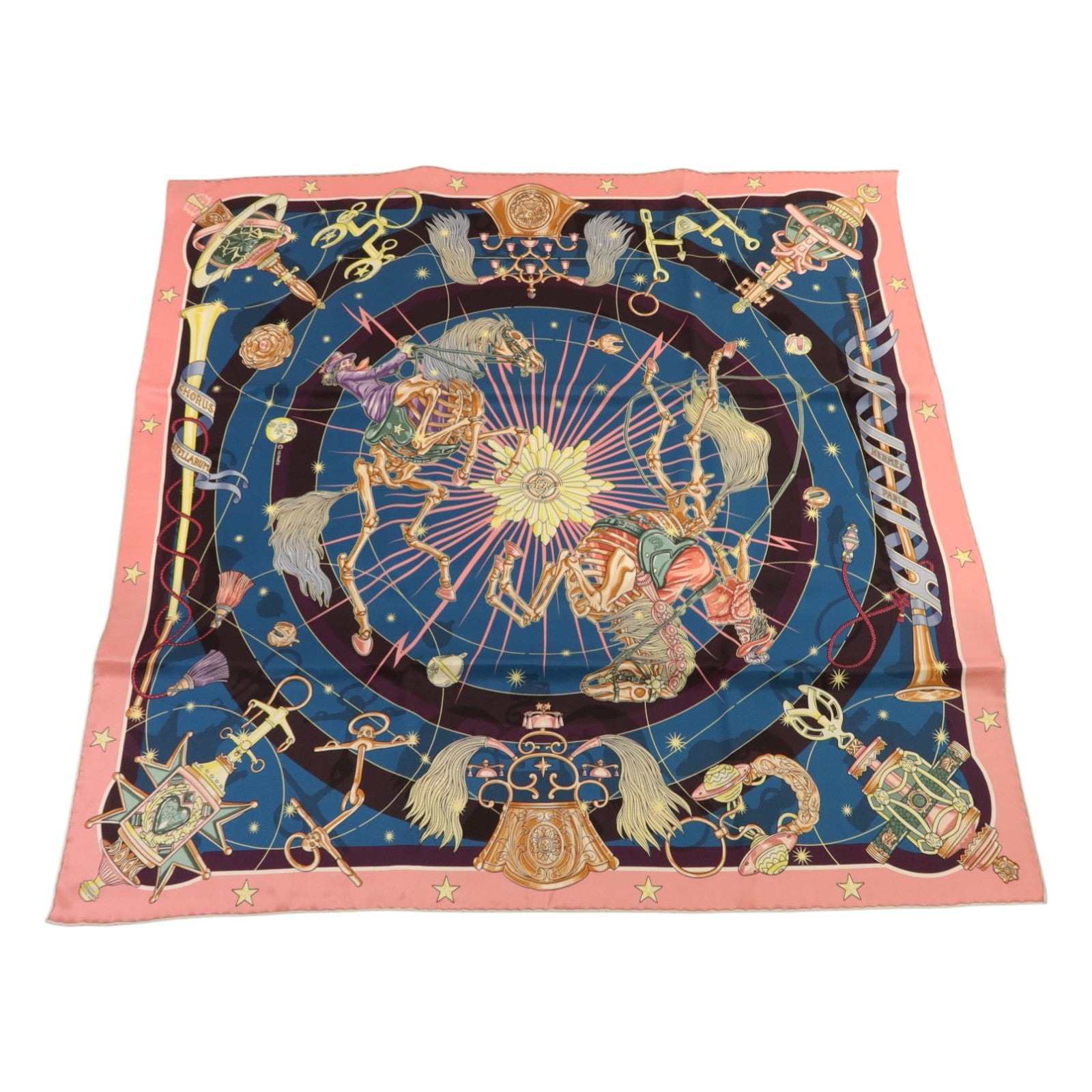 HERMES 絲質Scarf 65x65絲巾