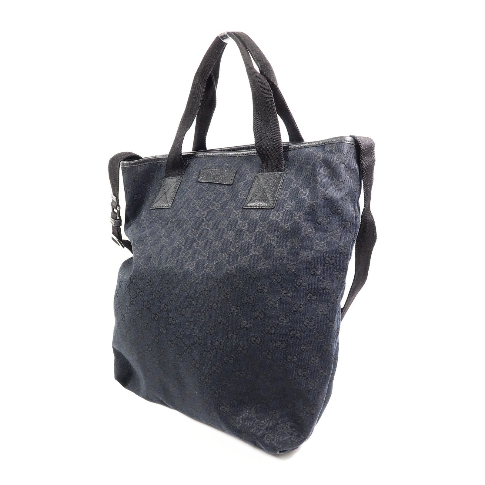 GUCCI 帆布2Way Shoulder手挽肩背兩用袋