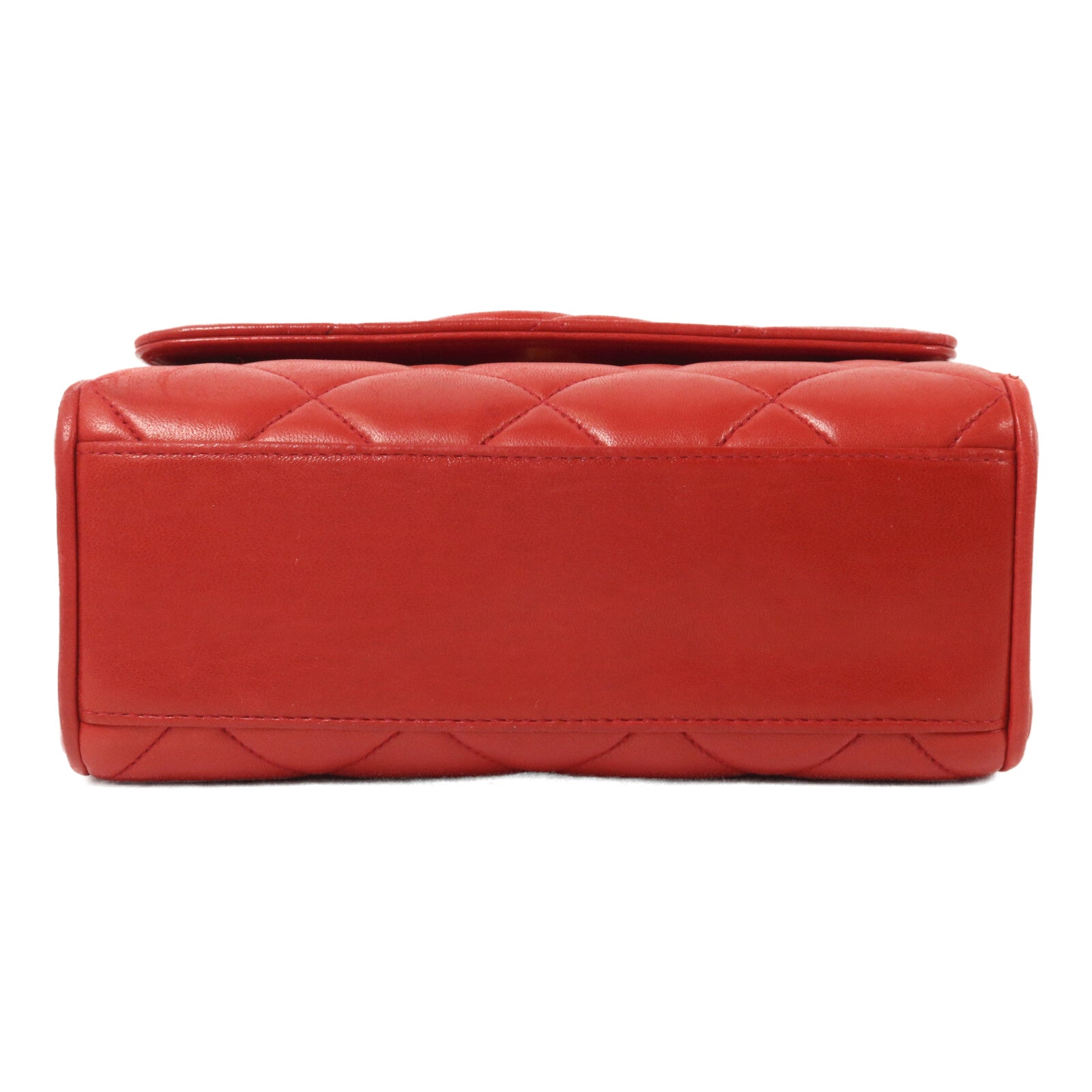 CHANEL 羊皮皮革Vintage Quilted CC Flap Shoulder Bag肩背袋