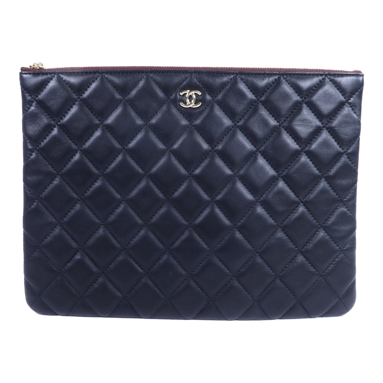 CHANEL 羊皮皮革Pouch手拿包