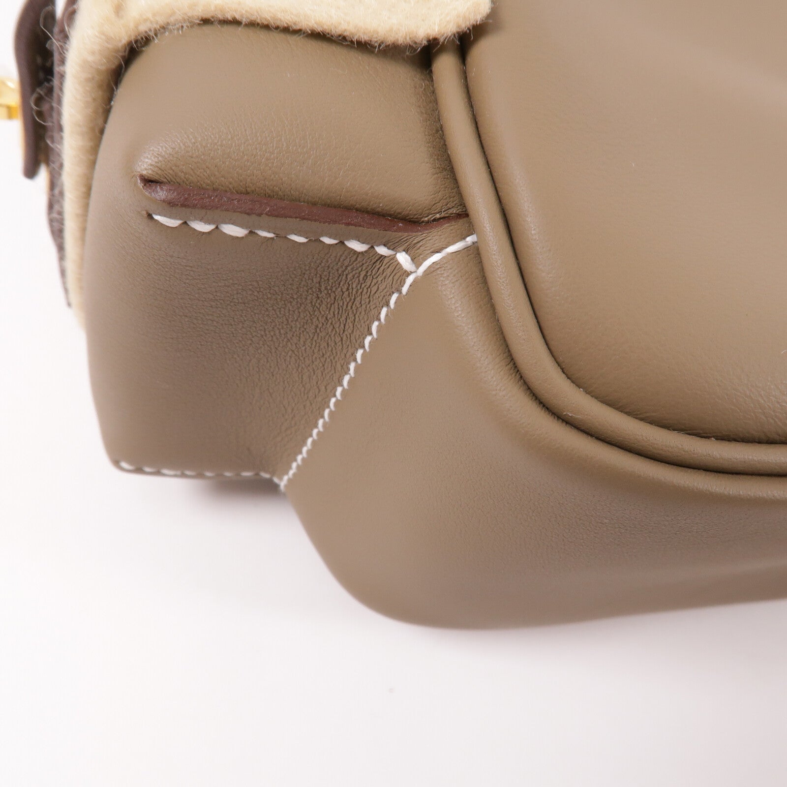 HERMES Swift皮革Kelly Jump背包Etoupe