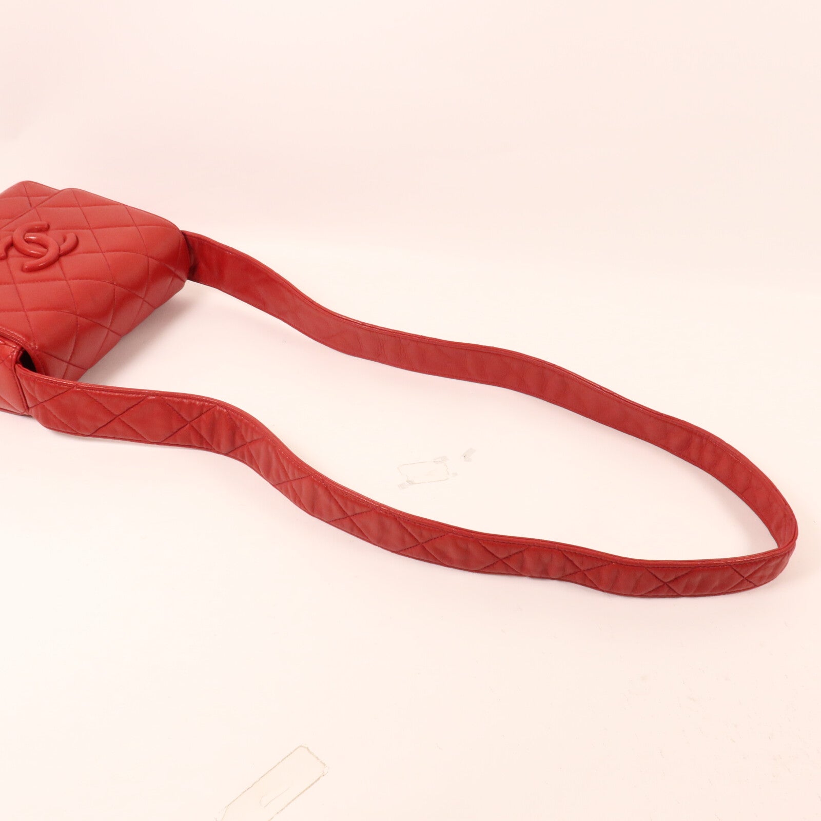 CHANEL 羊皮皮革Vintage Quilted CC Flap Shoulder Bag肩背袋