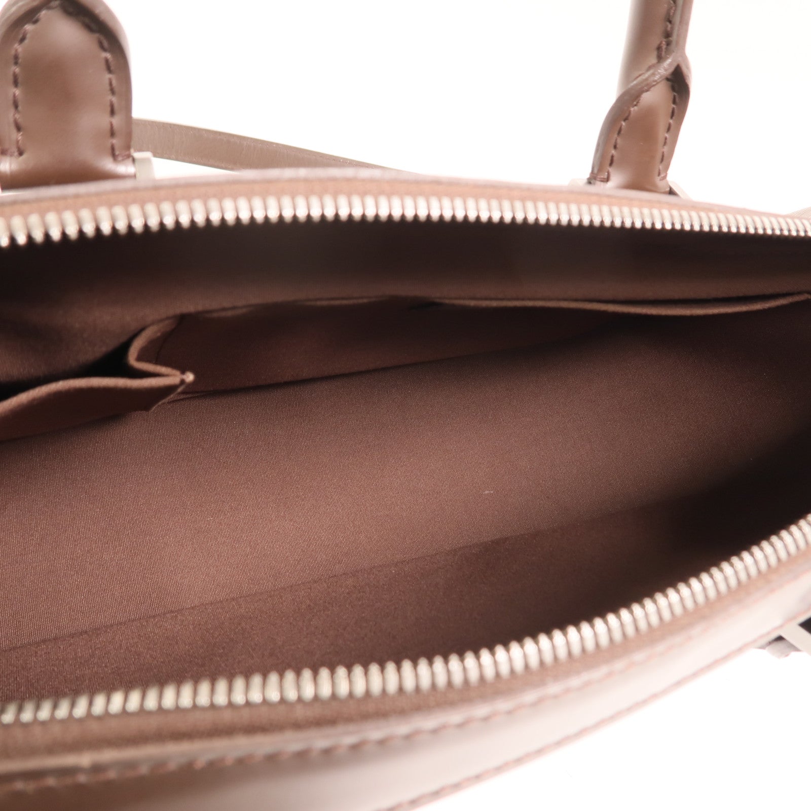 LOUIS VUITTON Epi Dhanura MM銀扣手挽肩背兩用袋