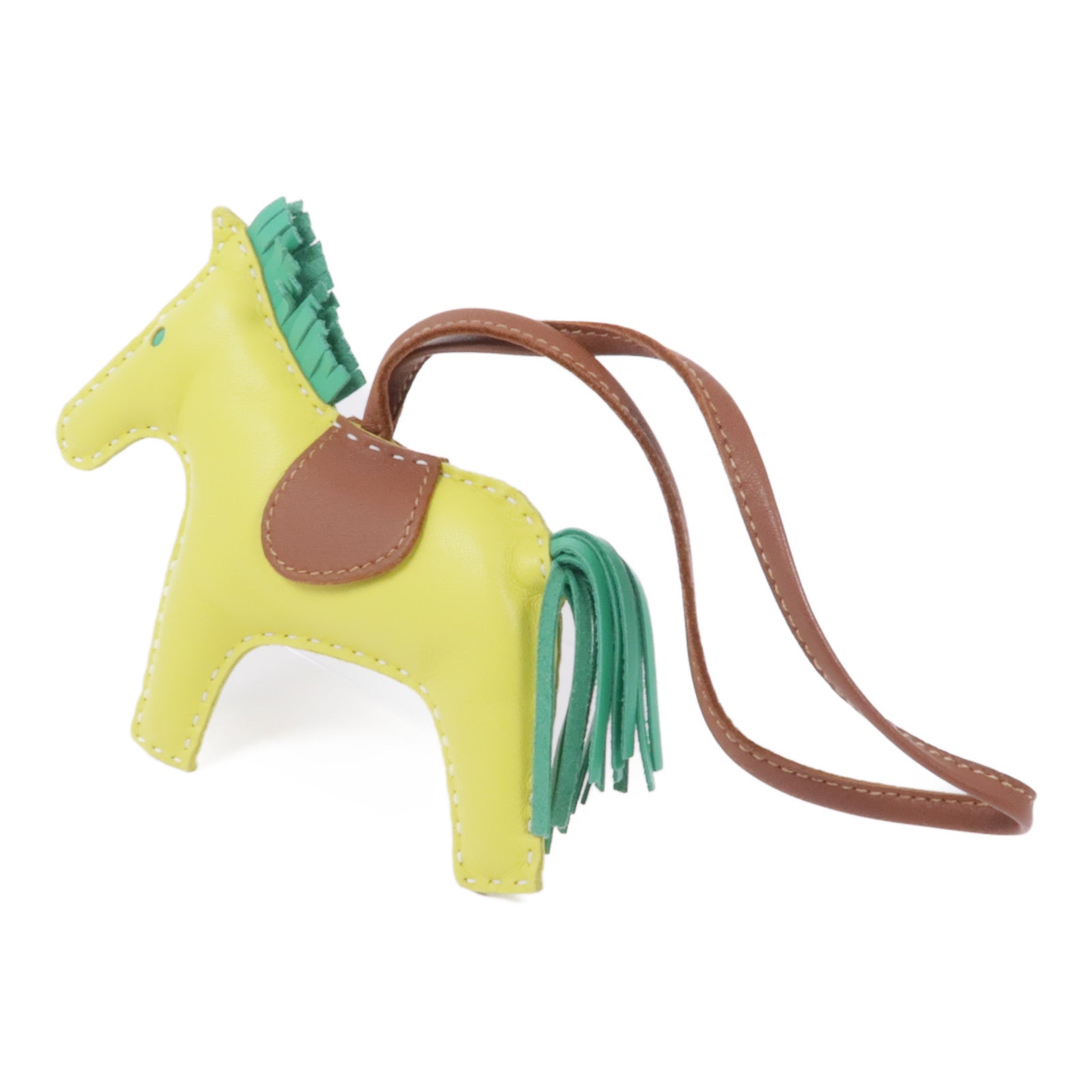 HERMES Milo皮革Rodeo MM掛飾