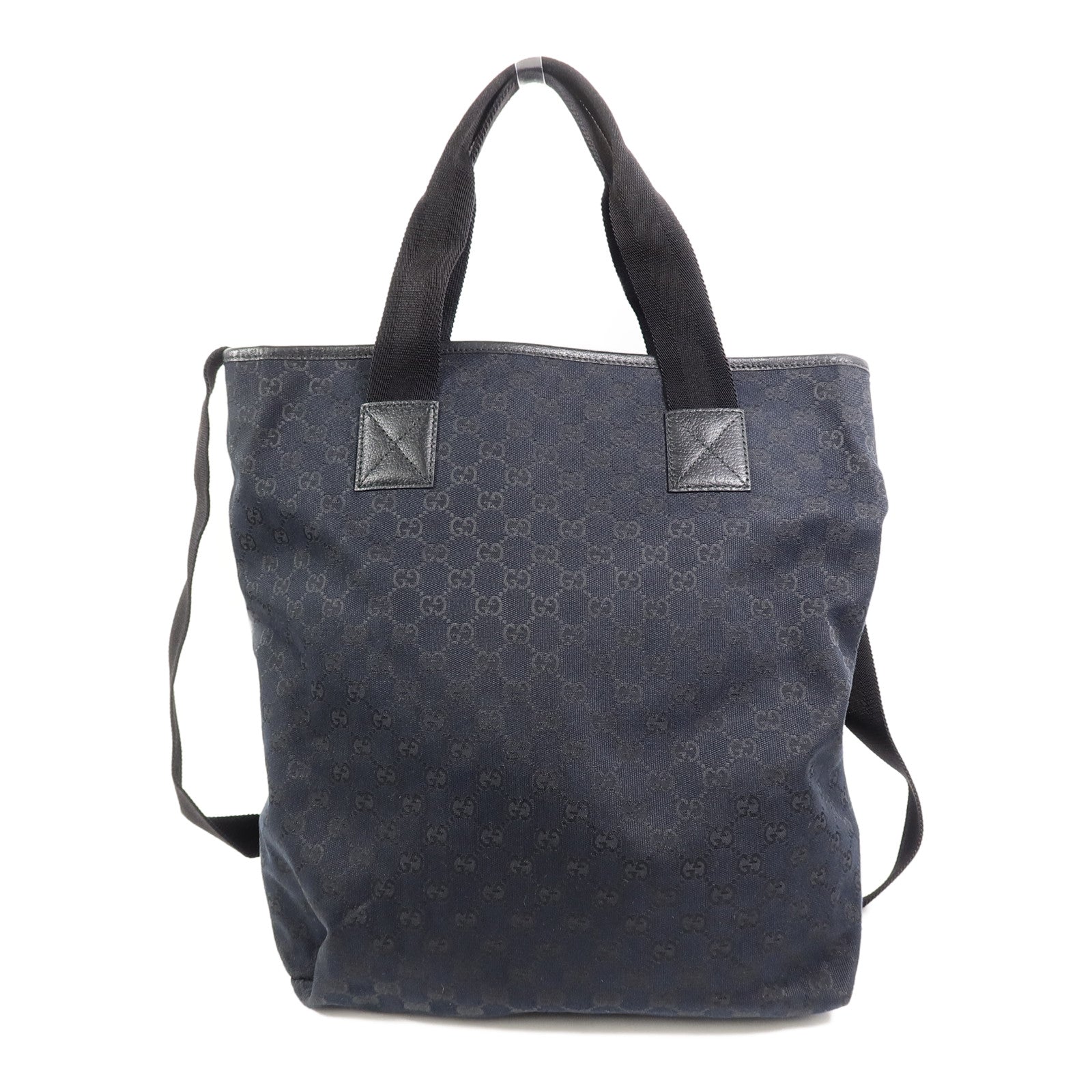 GUCCI 帆布2Way Shoulder手挽肩背兩用袋