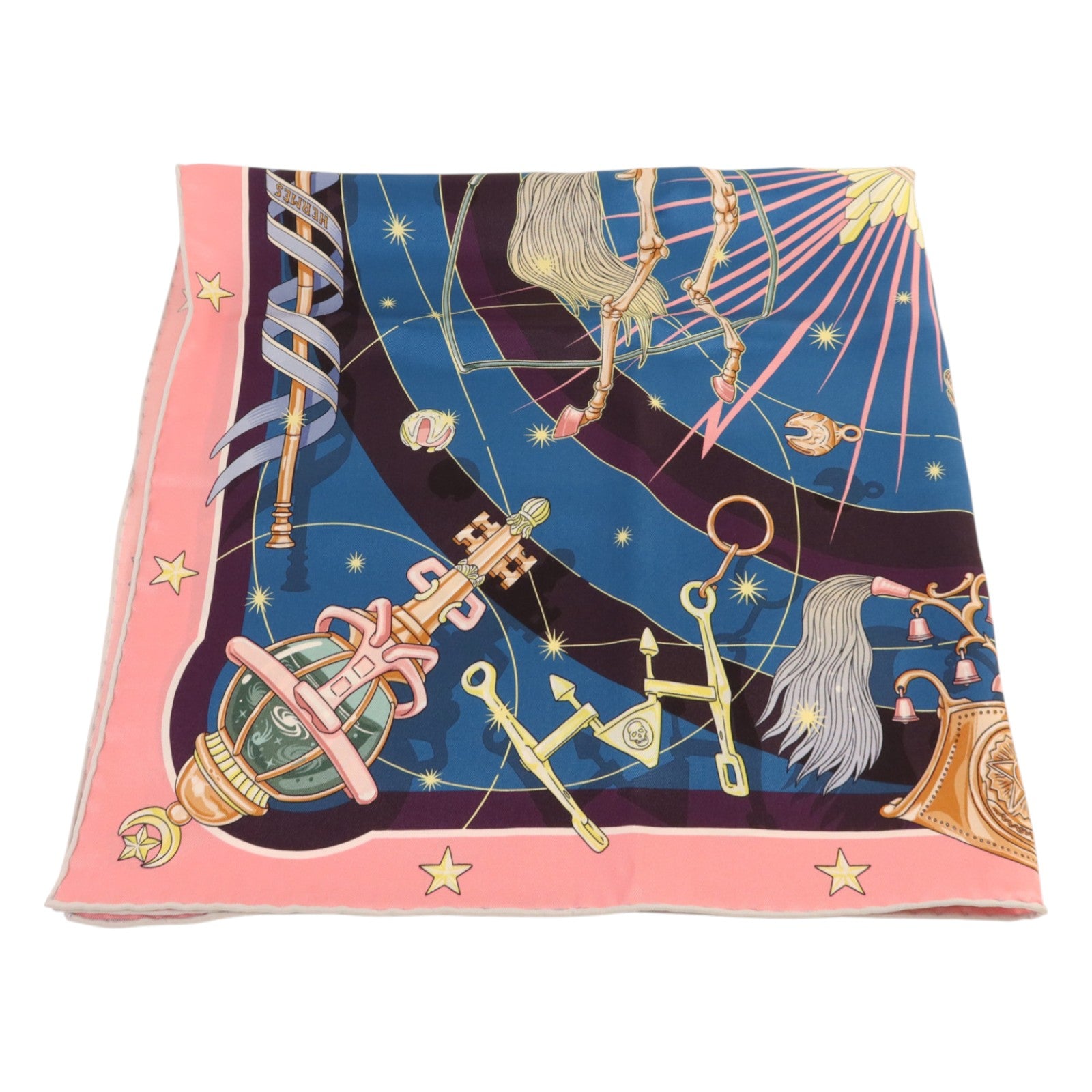 HERMES 絲質Scarf 65x65絲巾