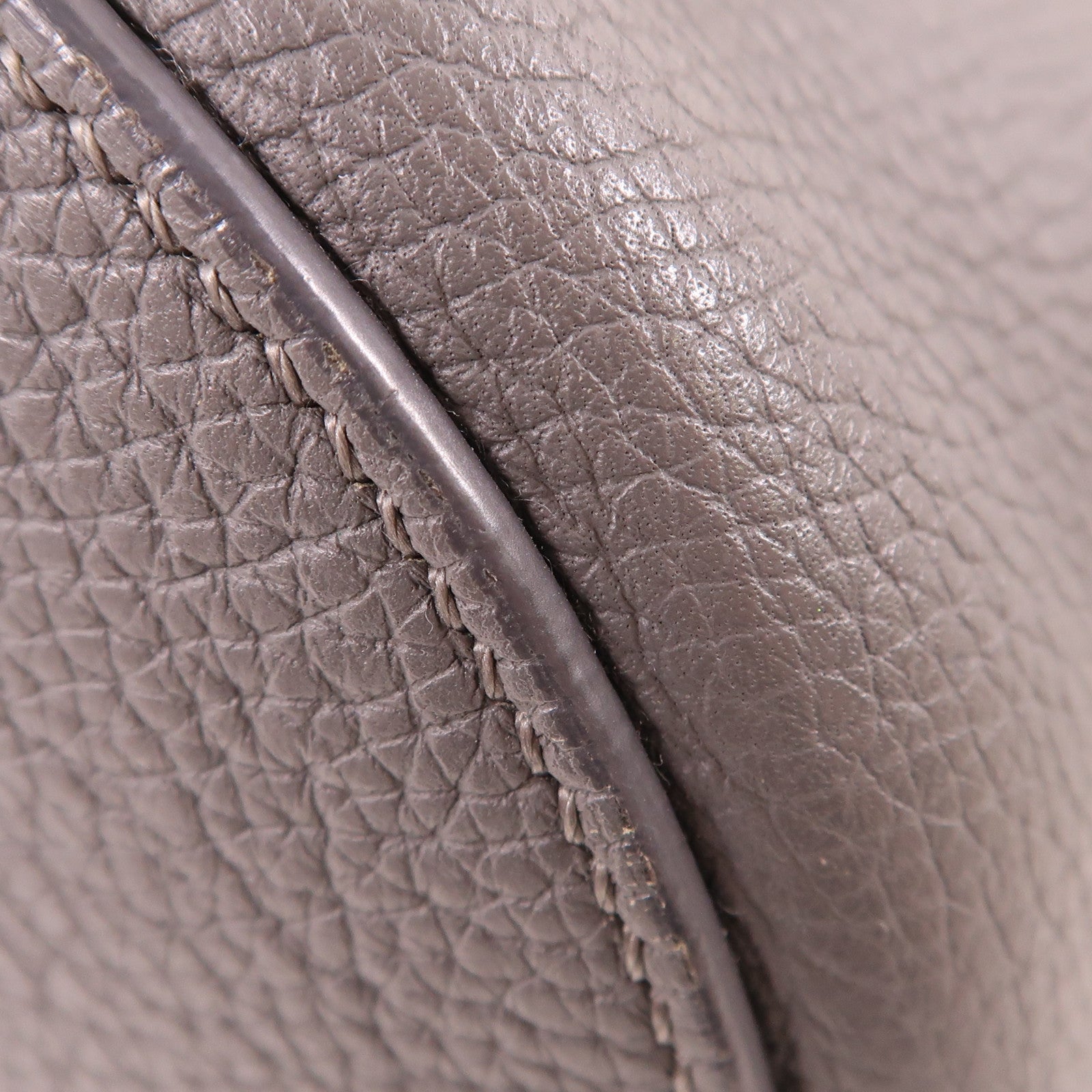 CELINE 牛皮皮革Nano Bucket銀扣手挽肩背兩用袋