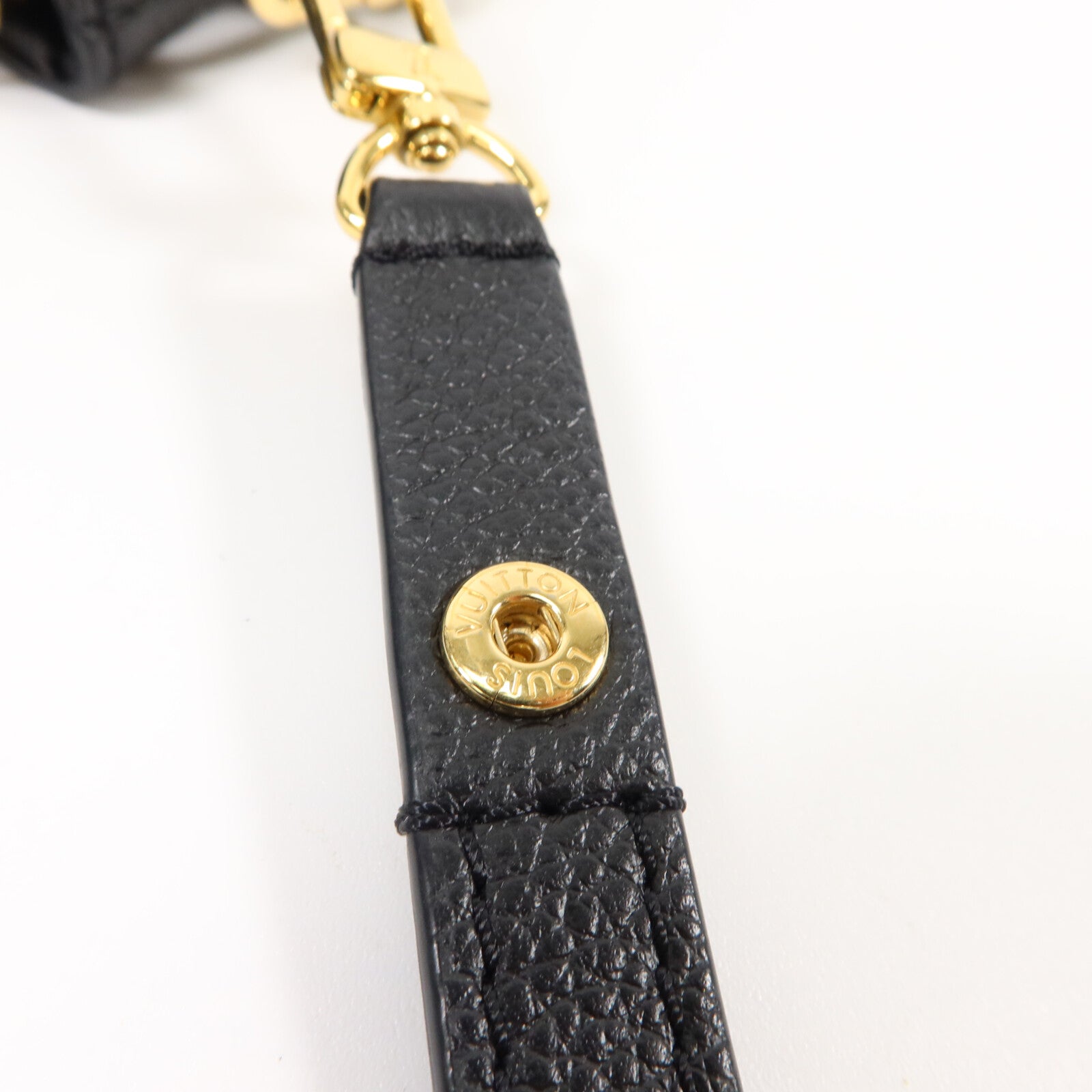 LOUIS VUITTON Monogram Empreinte Liv Pochette鏈帶手挽肩背兩用袋