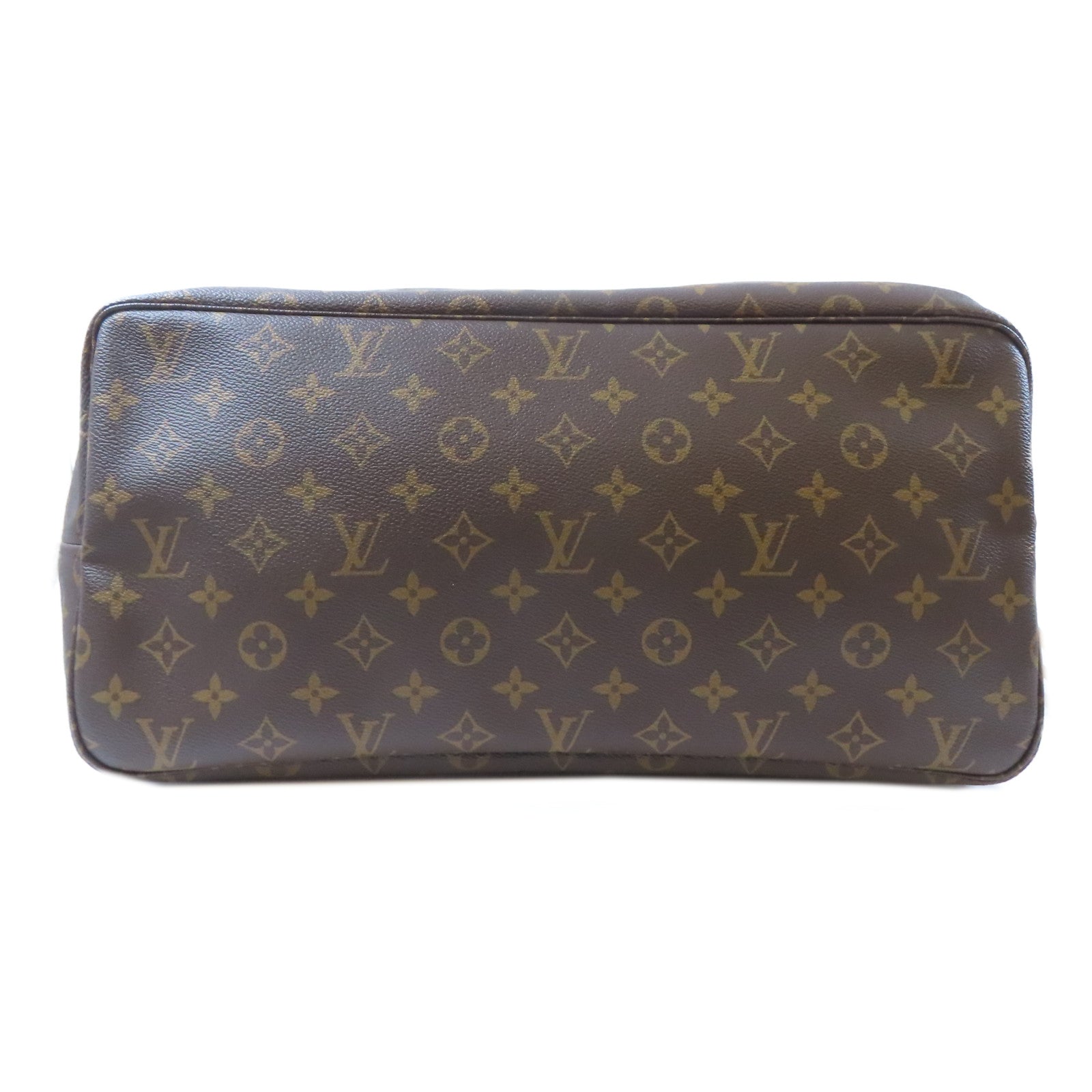 LOUIS VUITTON Monogram Neverfull GM金扣肩背袋啡色