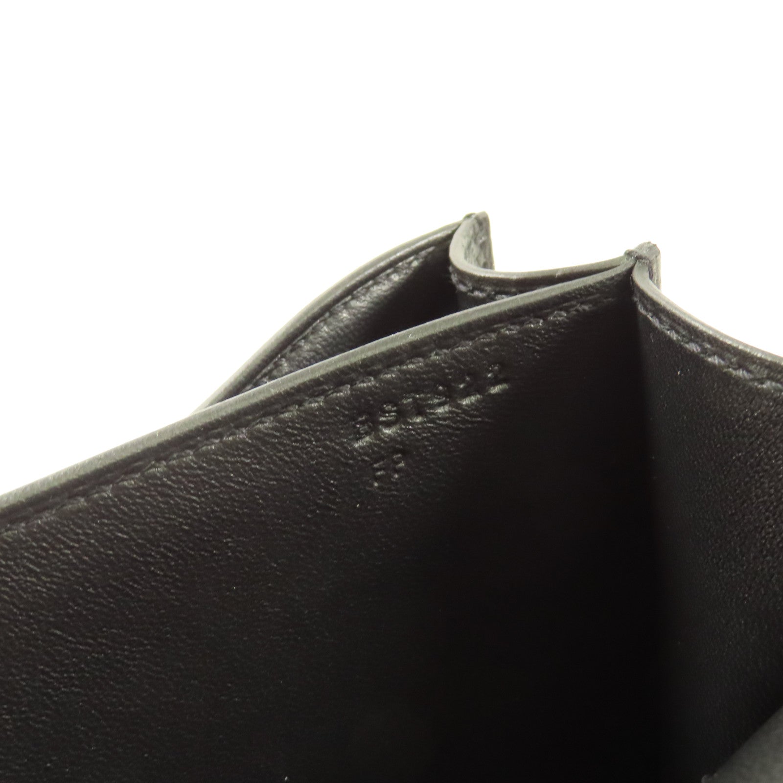 HERMES Epsom皮革Constance Mini玫瑰金扣手挽肩背兩用袋