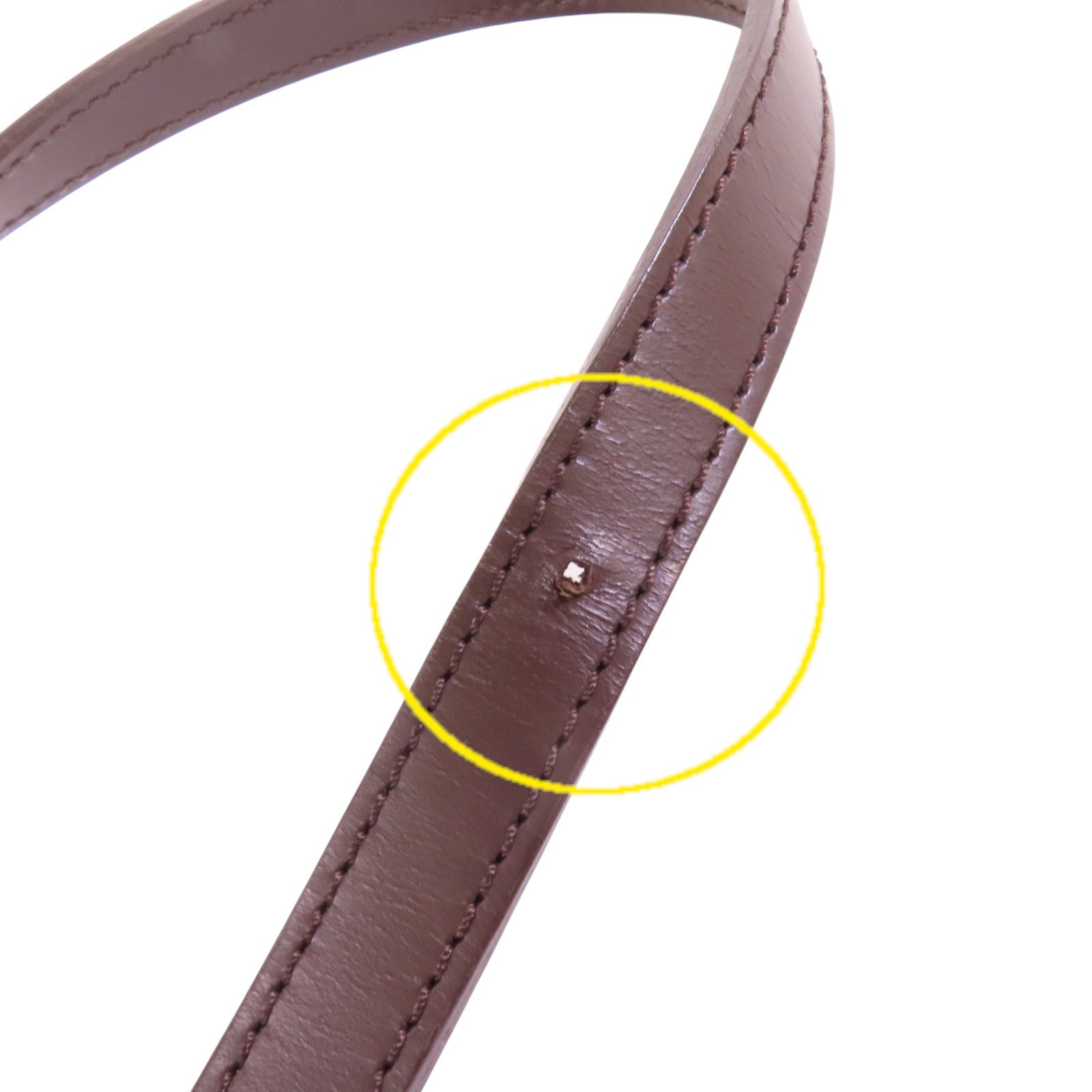 LOUIS VUITTON Damier Ebene Musette Tango金扣肩背袋