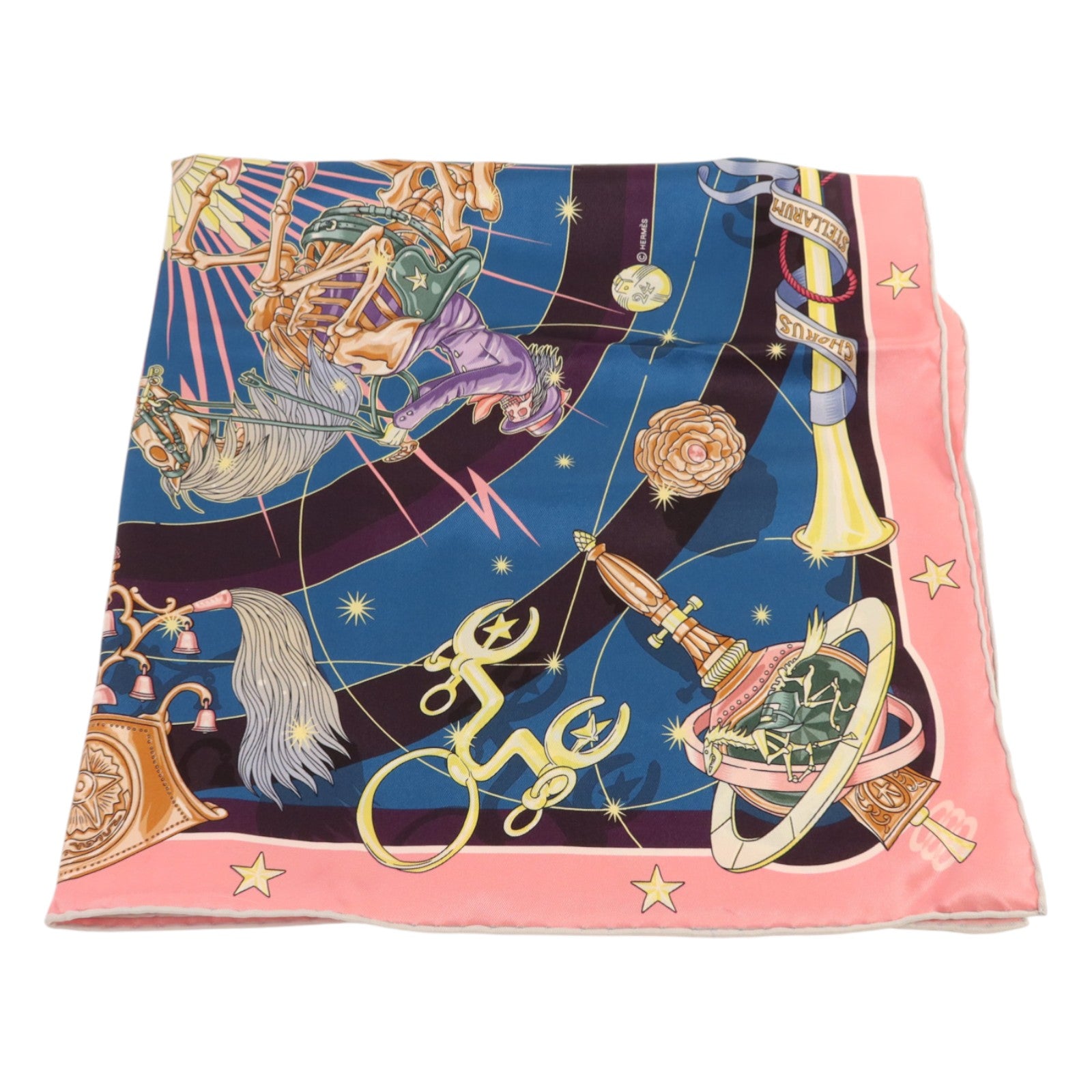 HERMES 絲質Scarf 65x65絲巾