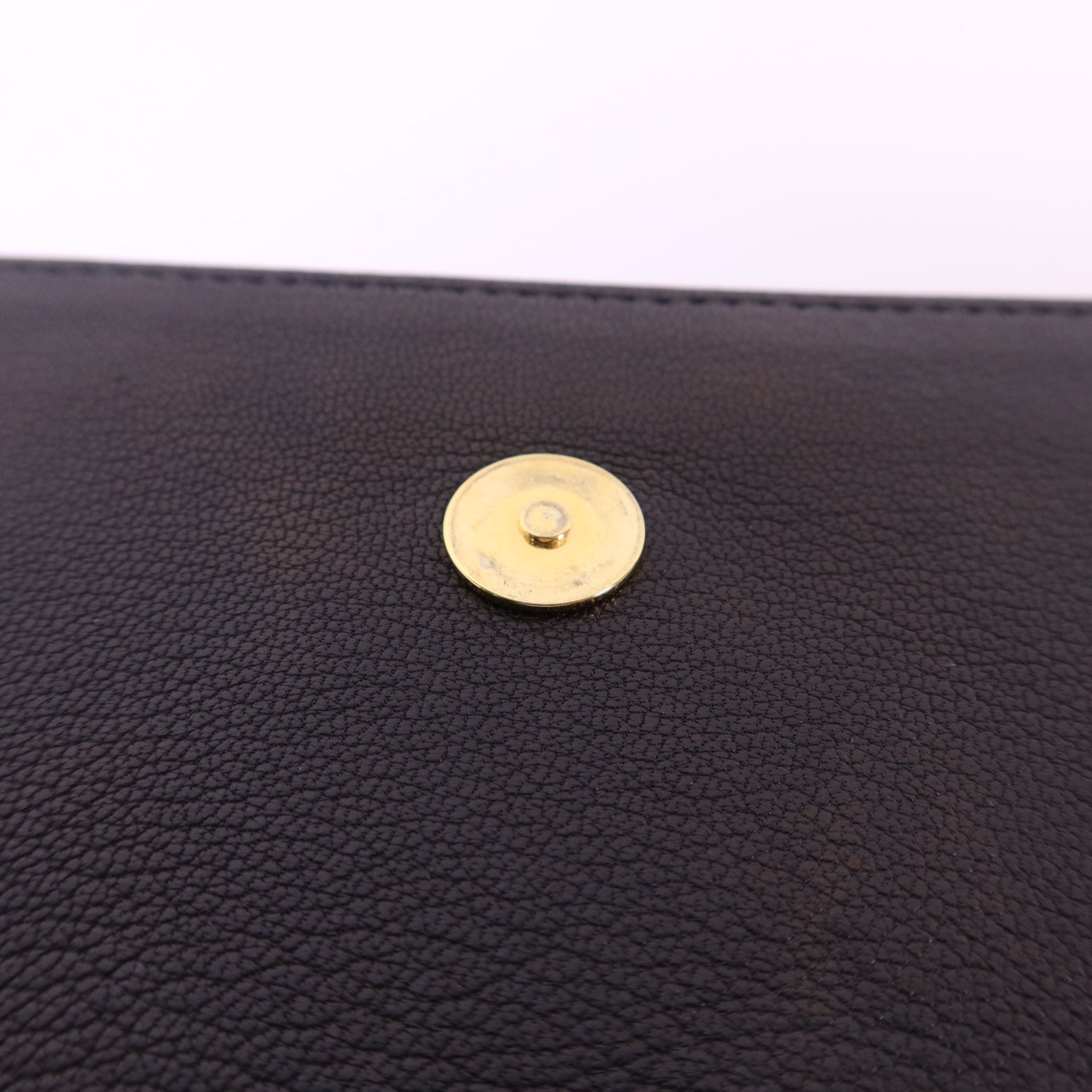 SAINT LAURENT 牛皮皮革Clutch Bag金扣手拿包