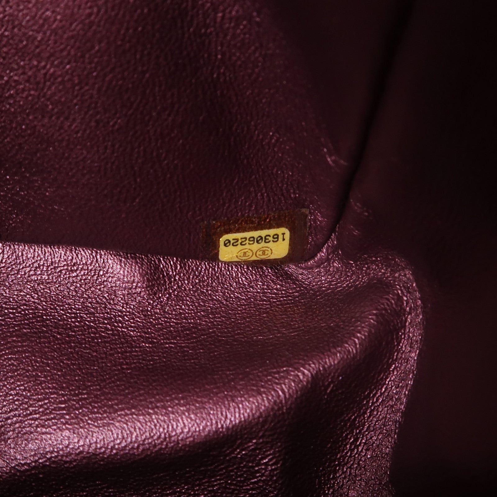 CHANEL 牛皮皮革2.55 Jumbo銀扣鏈帶肩背袋