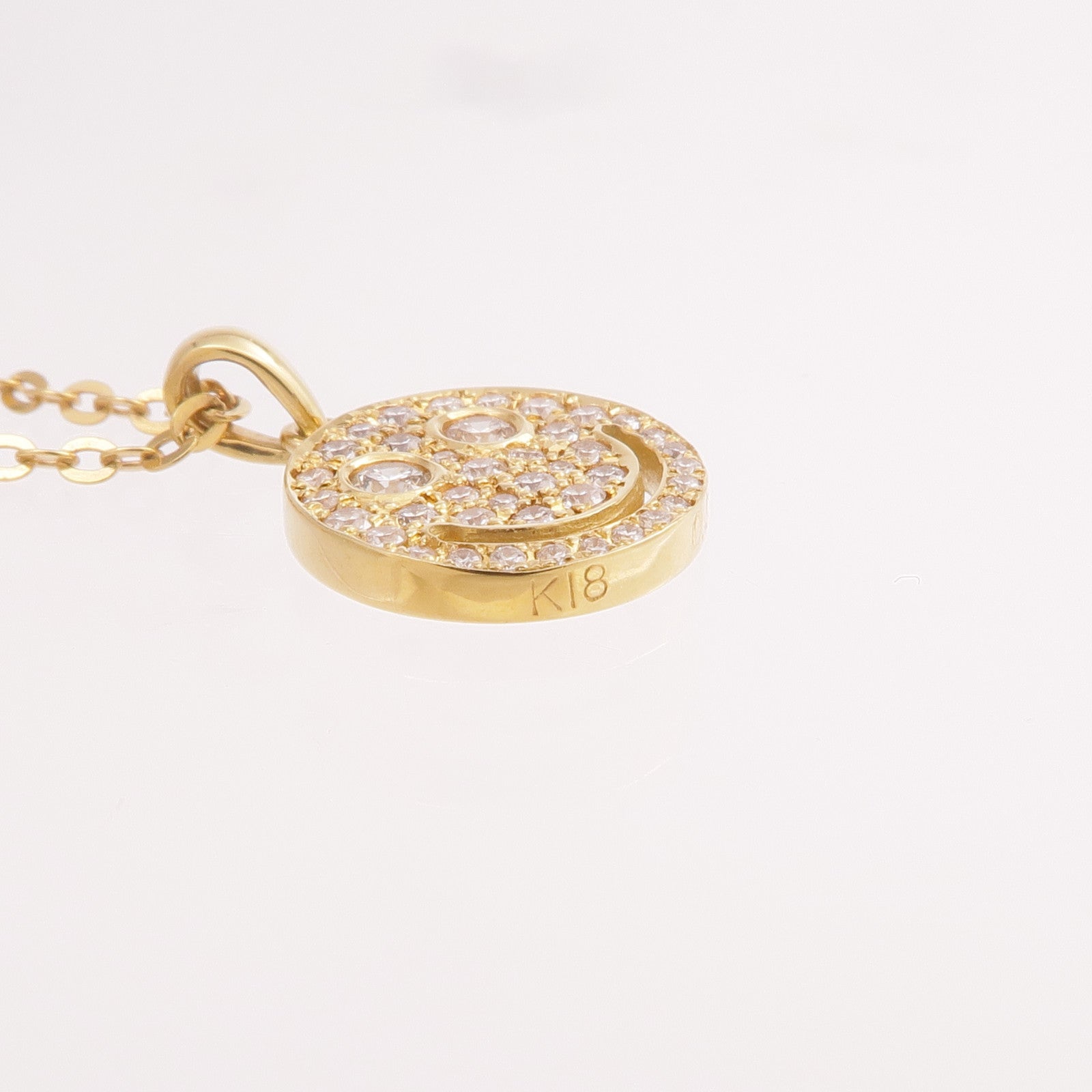 JEWELRY 18K黃金Diamond Necklace鑽石項鍊