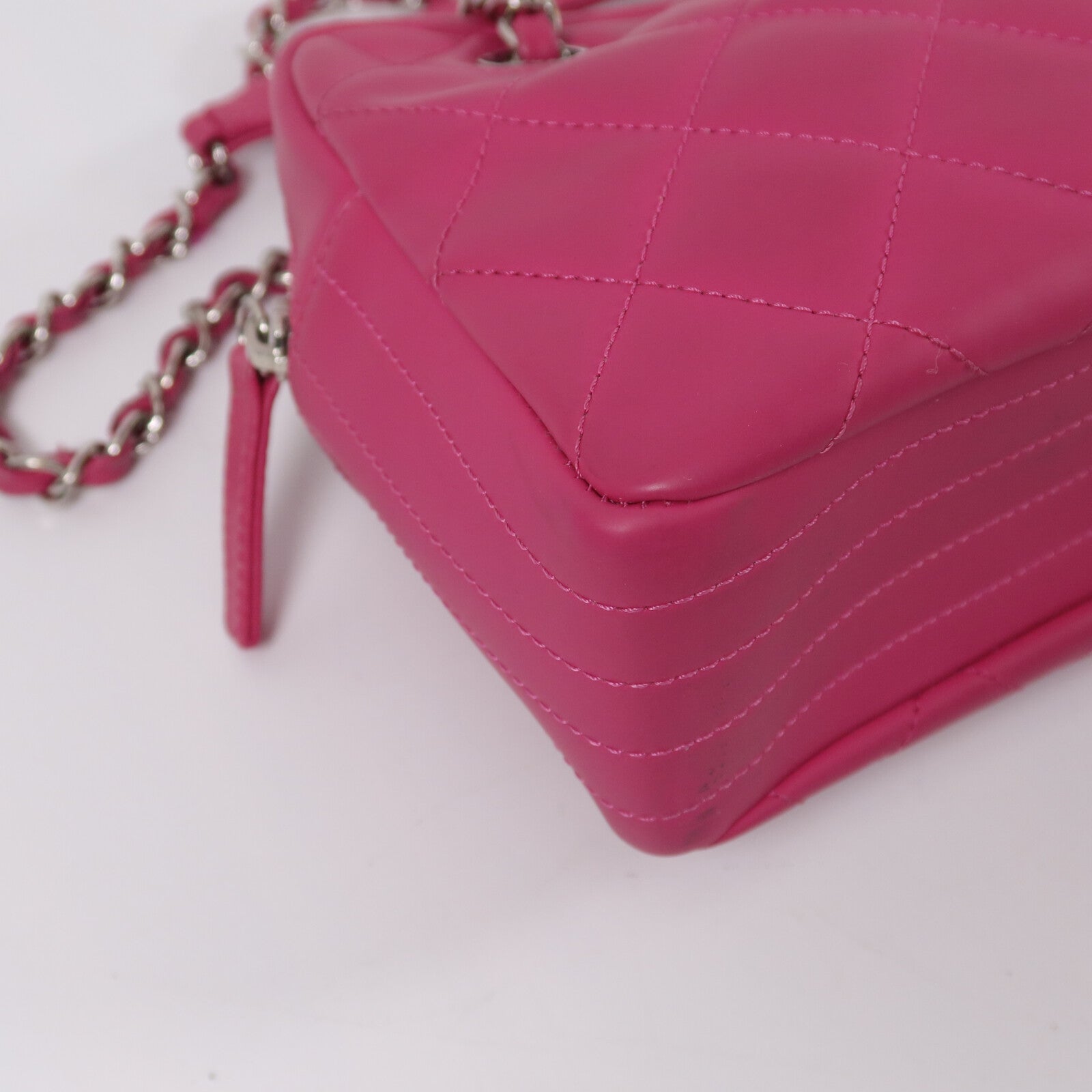 CHANEL Rubber Coco Rain Camera Bag鏈帶肩背袋