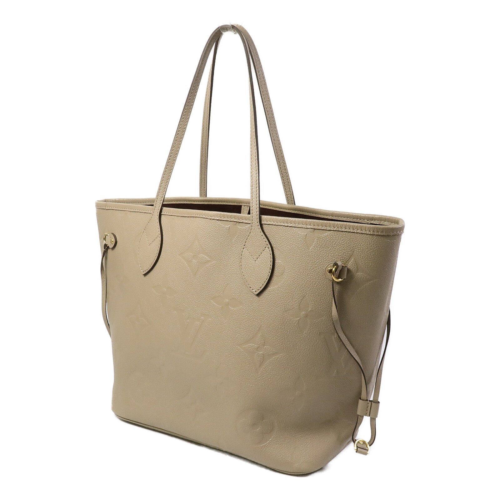 LOUIS VUITTON Monogram Empreinte Neverfull MM肩背袋