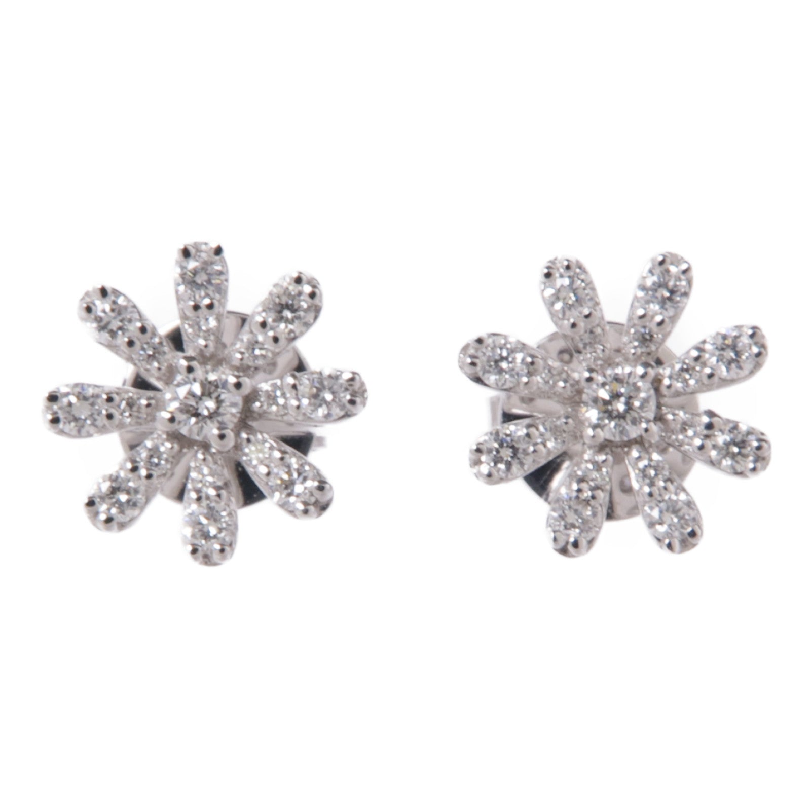 JEWELRY 【激減優惠】18K白金Diamond Earrings鑽石耳環