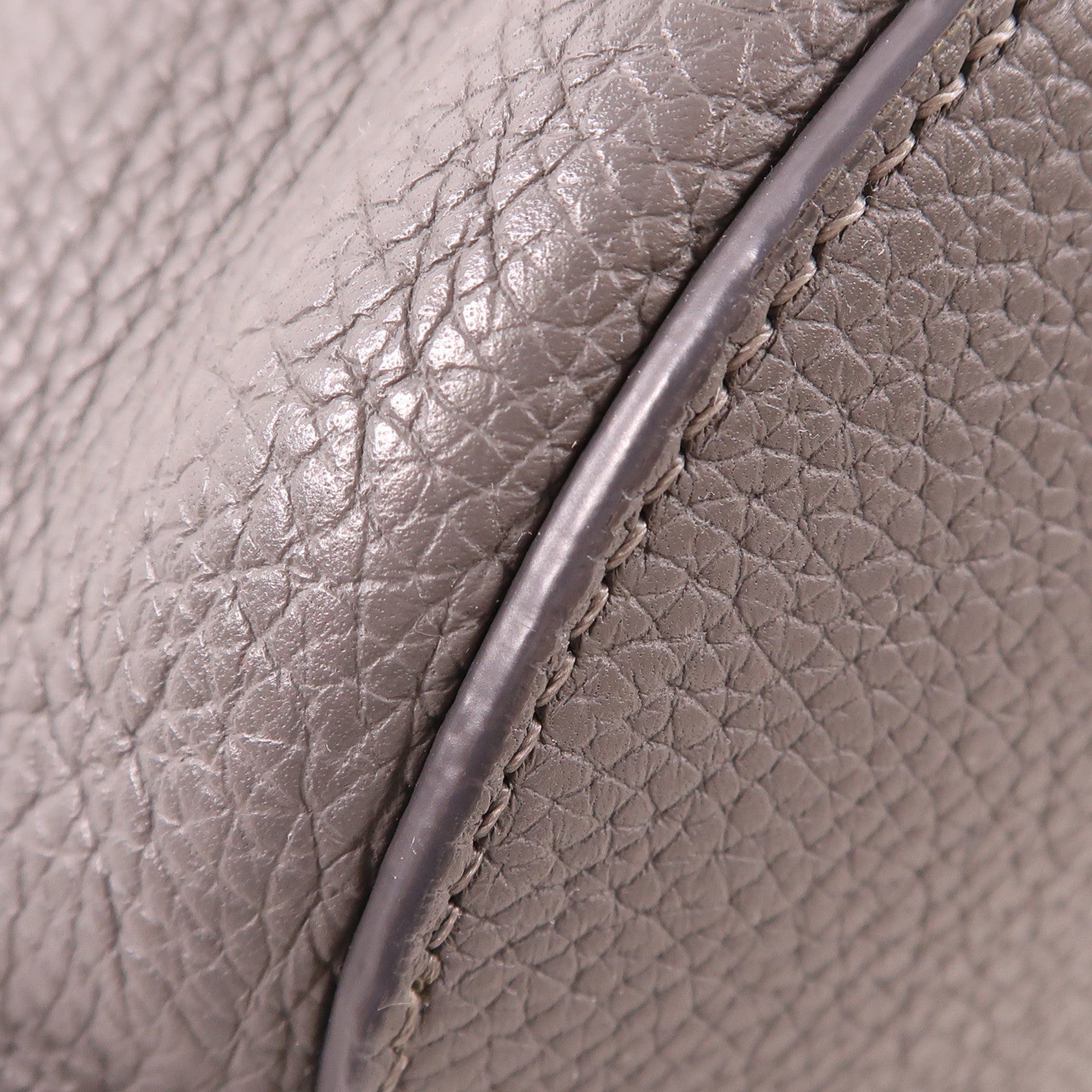 CELINE 牛皮皮革Nano Bucket銀扣手挽肩背兩用袋