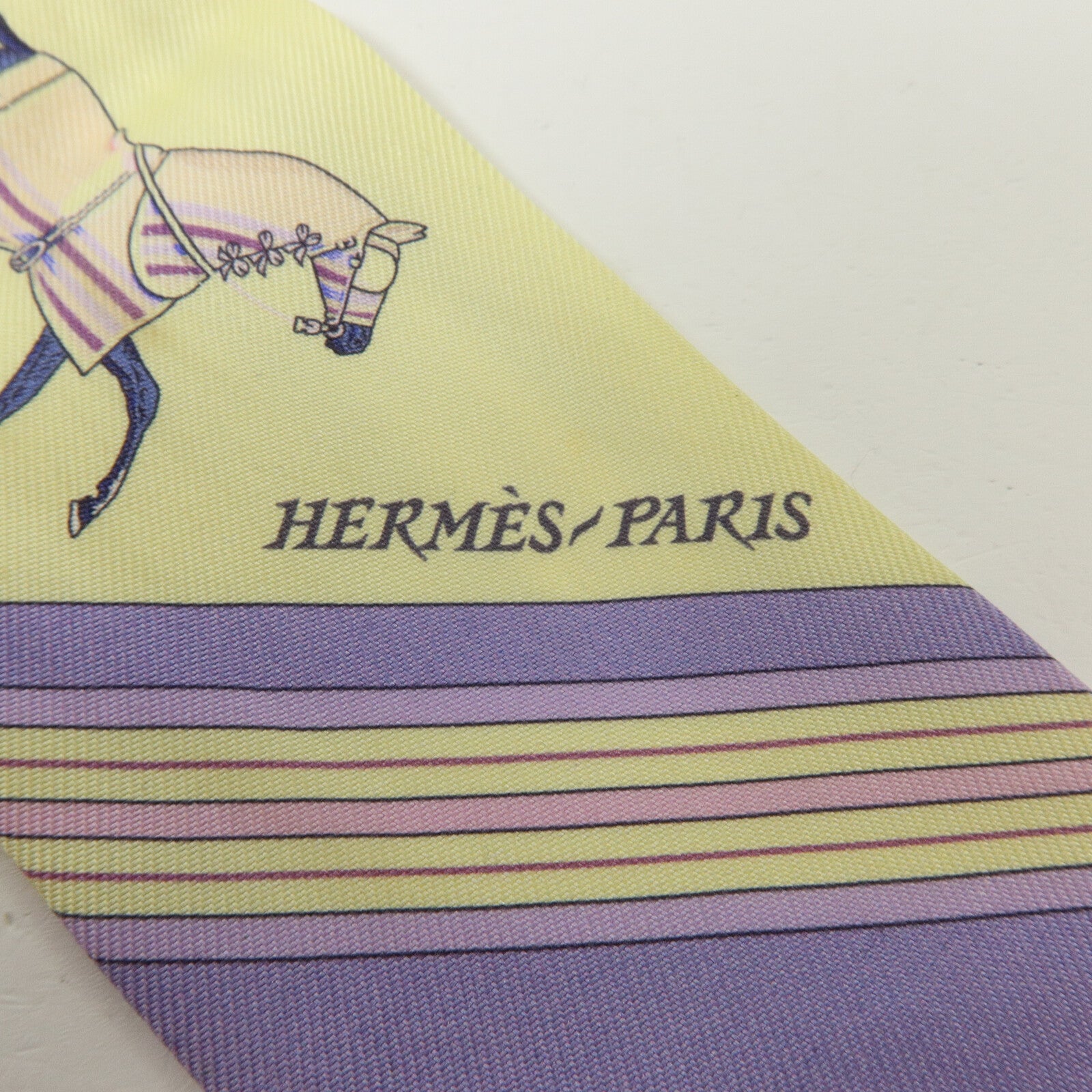 HERMES 絲質Twilly絲巾