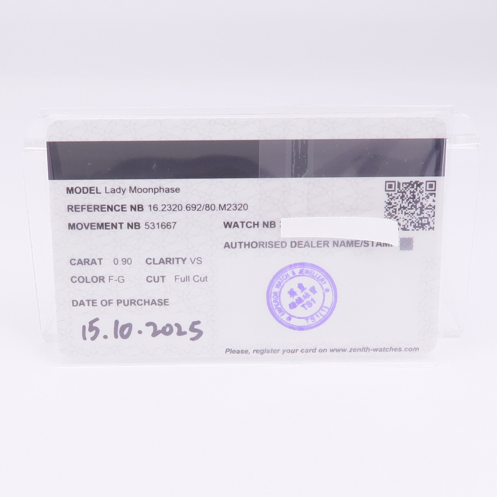 ZENITH Elite Ultra Thin Lady Moonphase 16.2320.692/80.M2320