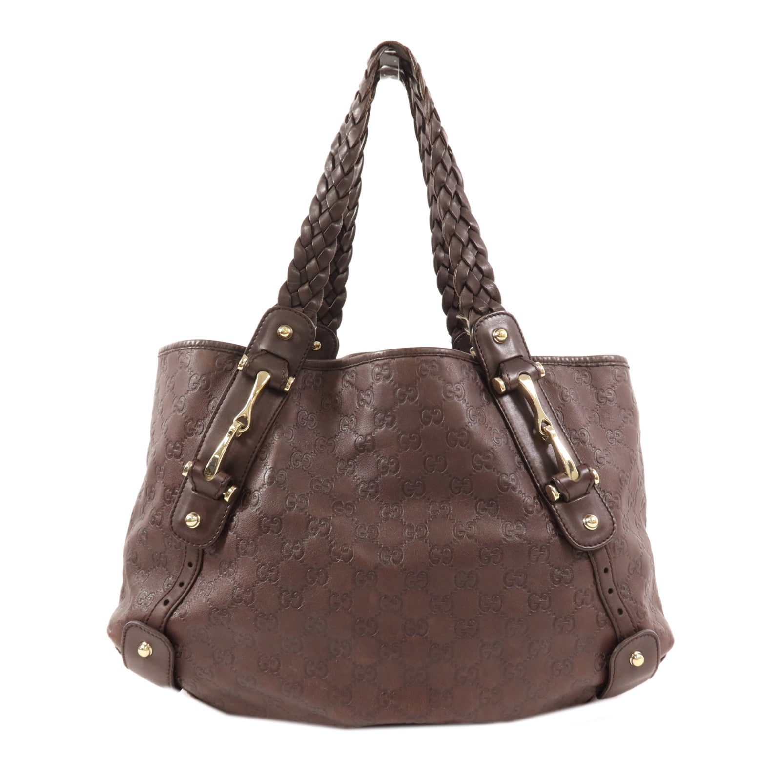 GUCCI 牛皮皮革Pelham金扣肩背袋