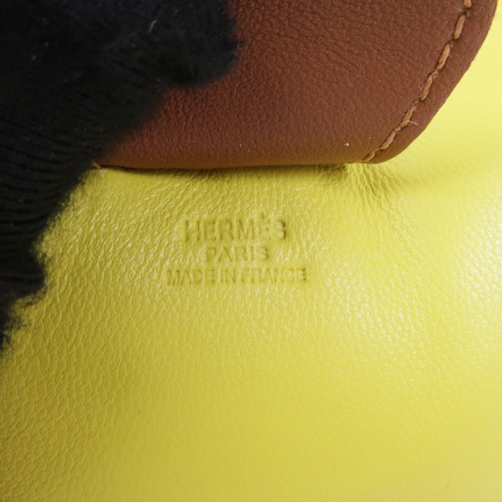 HERMES Milo皮革Rodeo MM掛飾