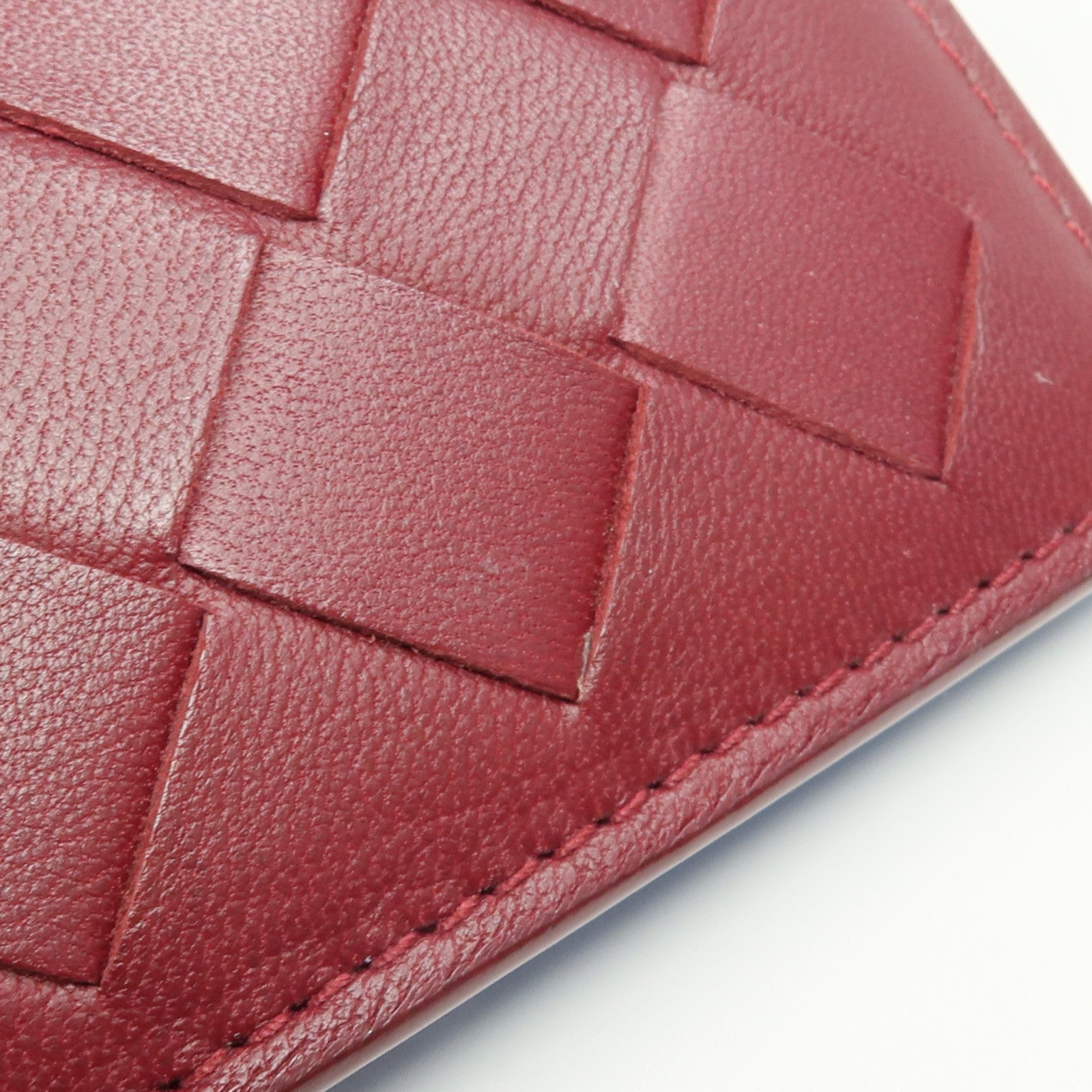 BOTTEGA VENETA 【激減優惠】織紋皮革Wallet金扣錢包