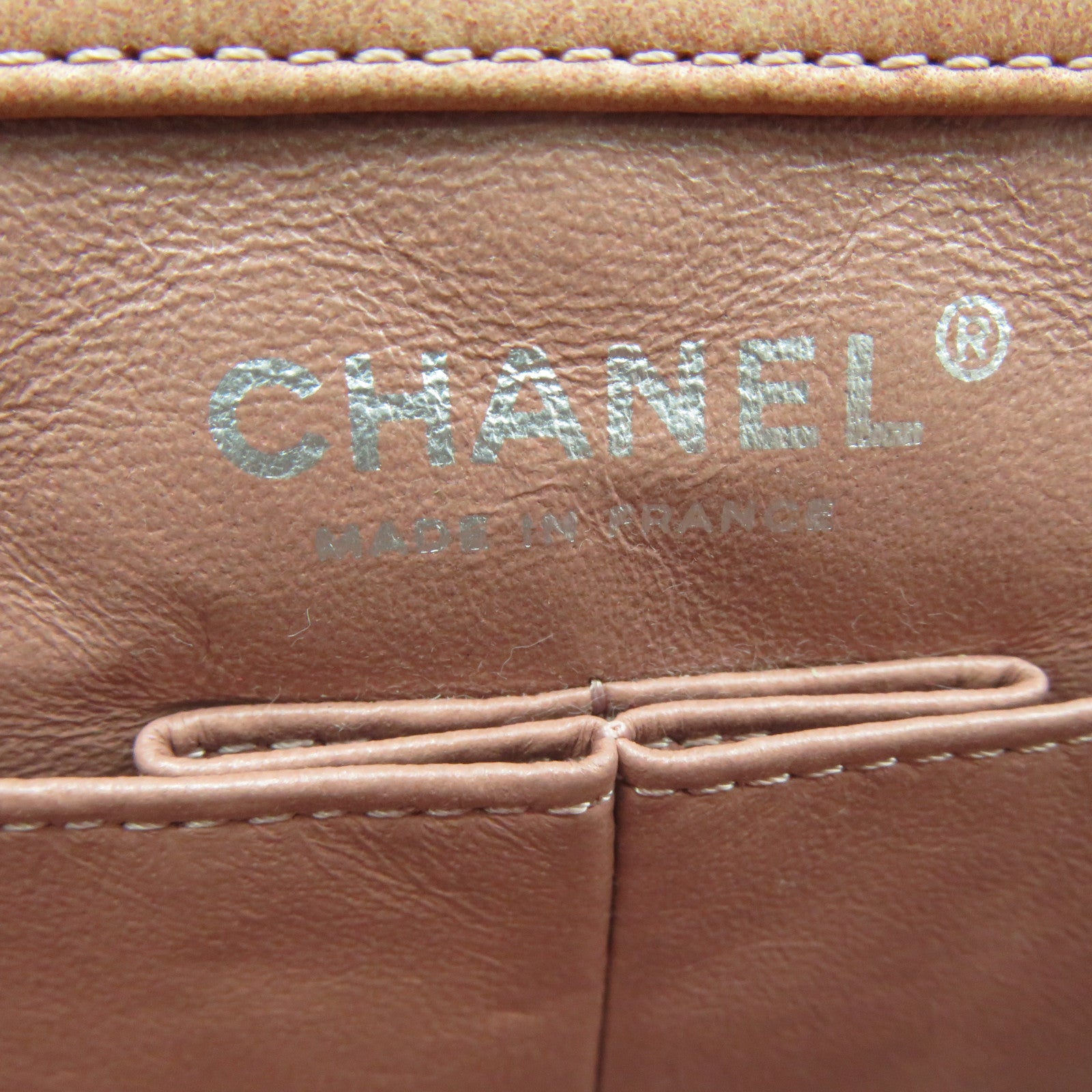 CHANEL **【清倉大減價】菱格皮革Chain Shoulder銀扣鏈帶肩背袋粉紅色