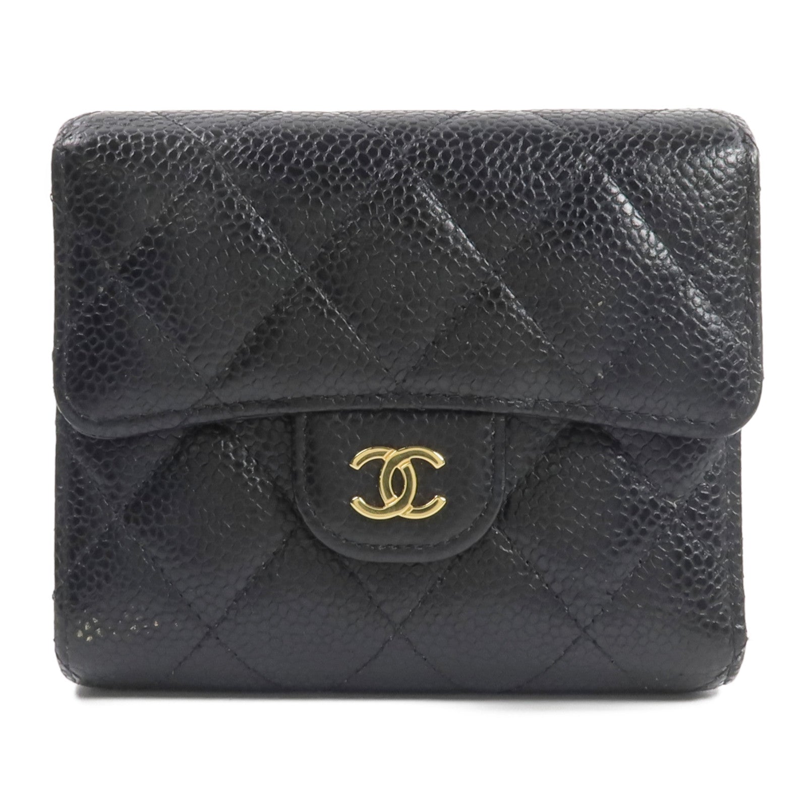 CHANEL 牛皮皮革Classic Small Flap Wallet錢包