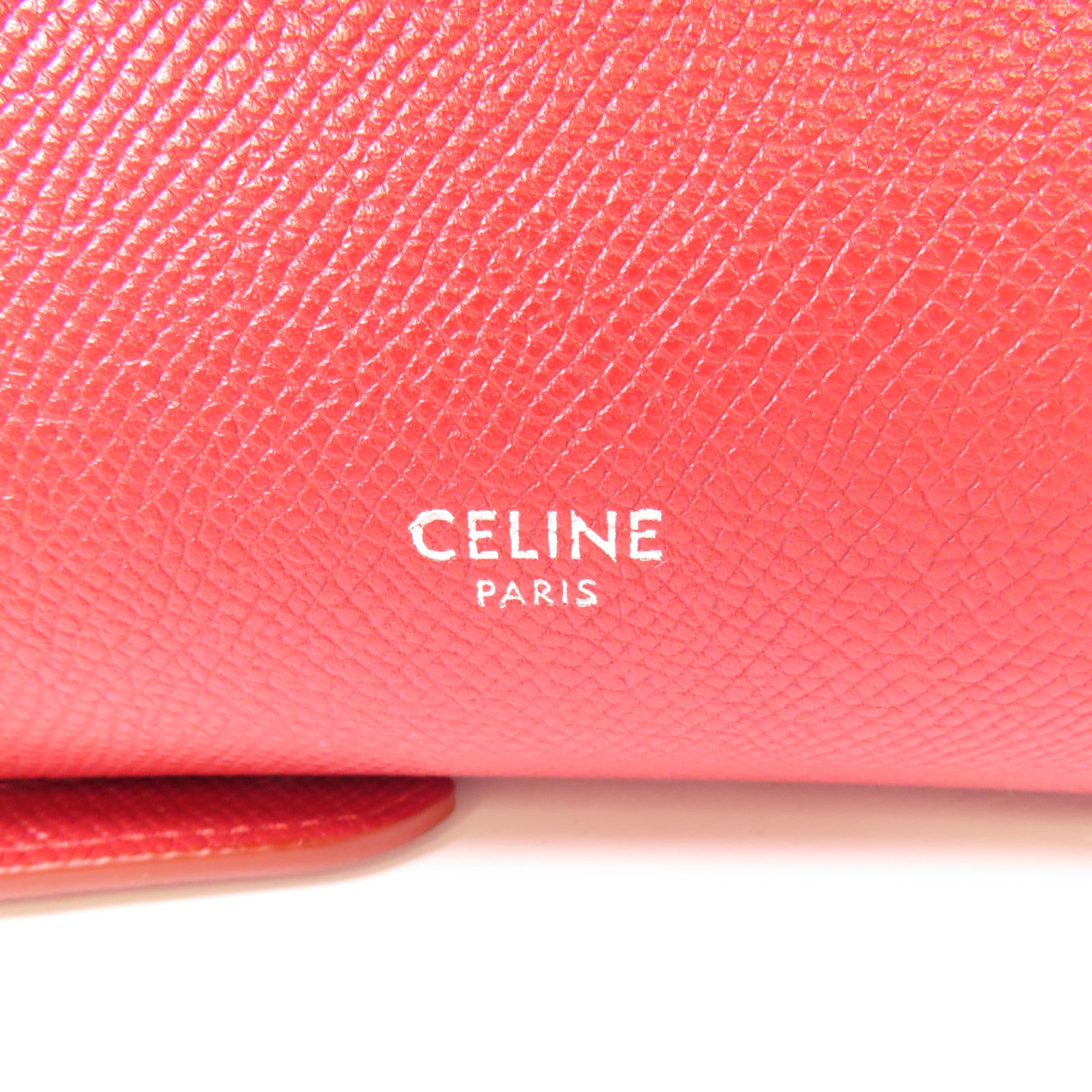 CELINE 牛皮皮革Micro Belt Bag銀扣手挽肩背兩用袋