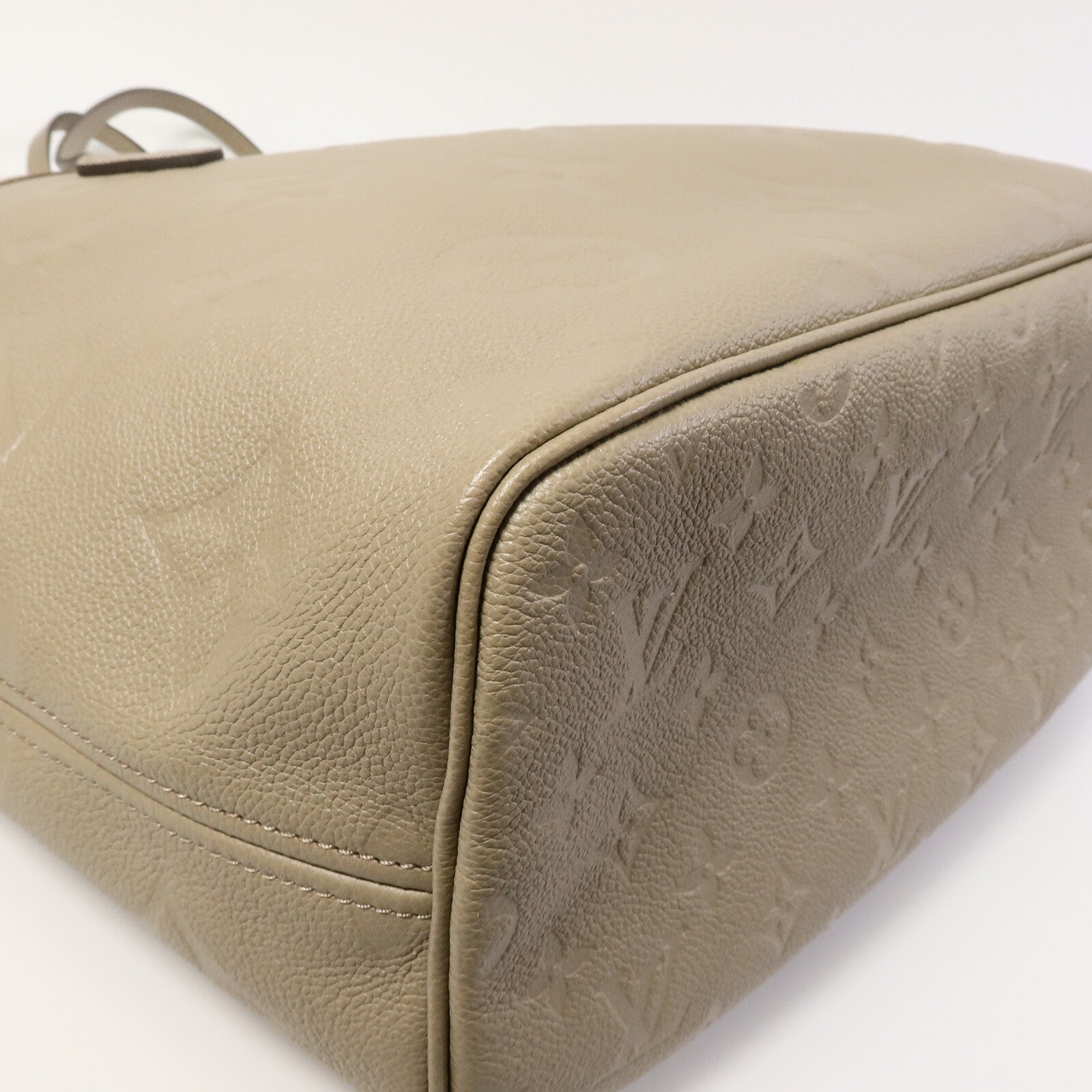 LOUIS VUITTON Monogram Empreinte Neverfull MM肩背袋