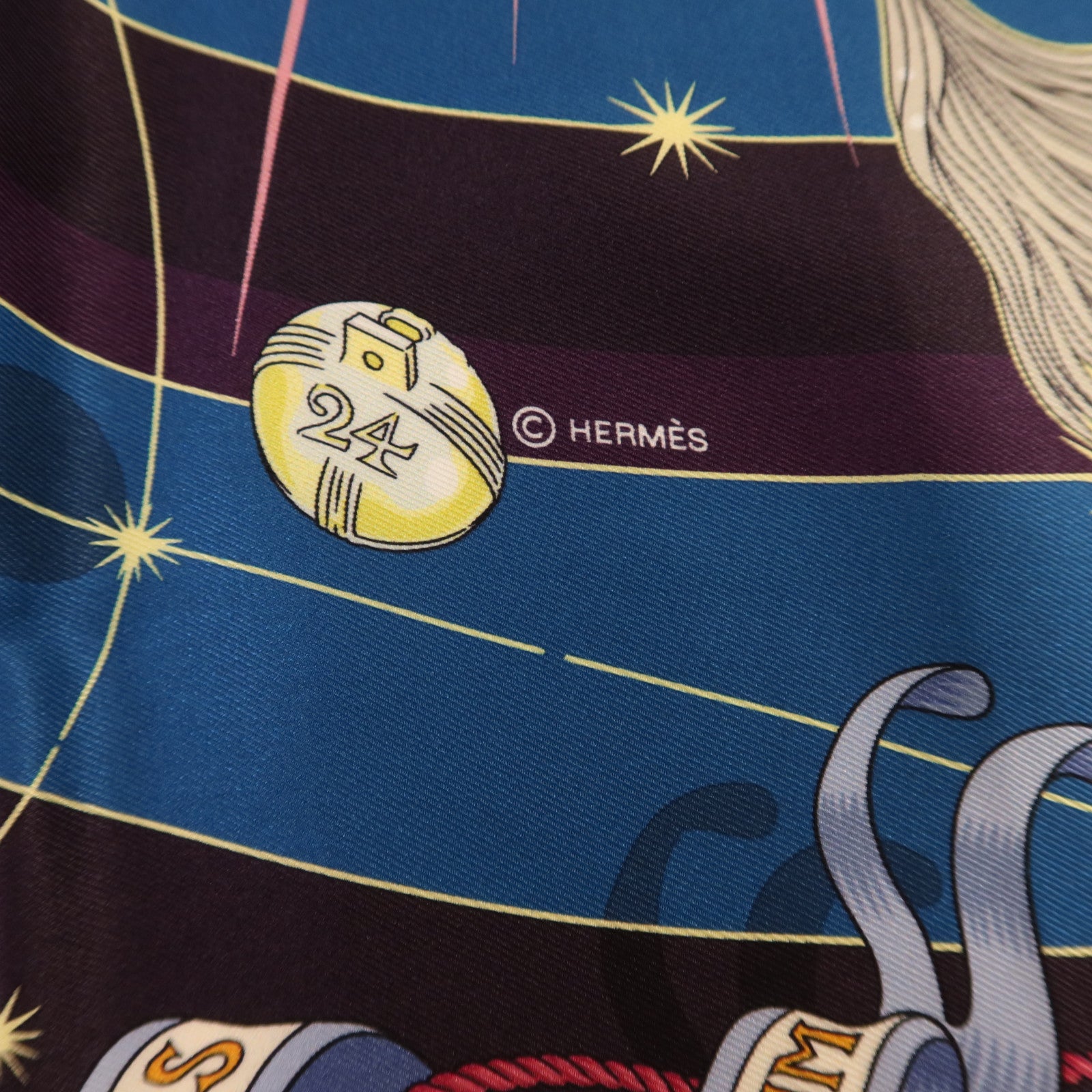 HERMES 絲質Scarf 65x65絲巾