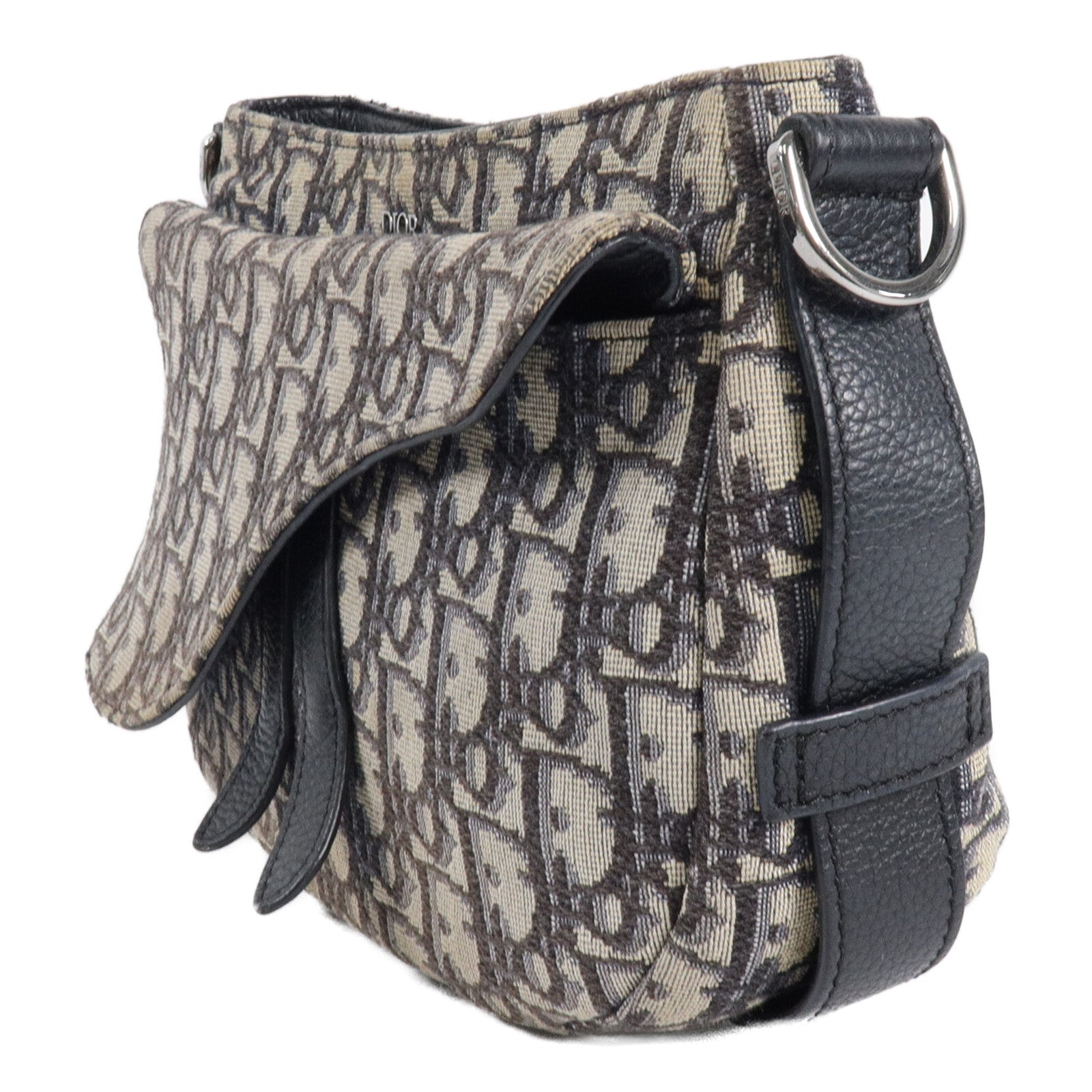 Dior 帆布Small Saddle Messenger肩背袋