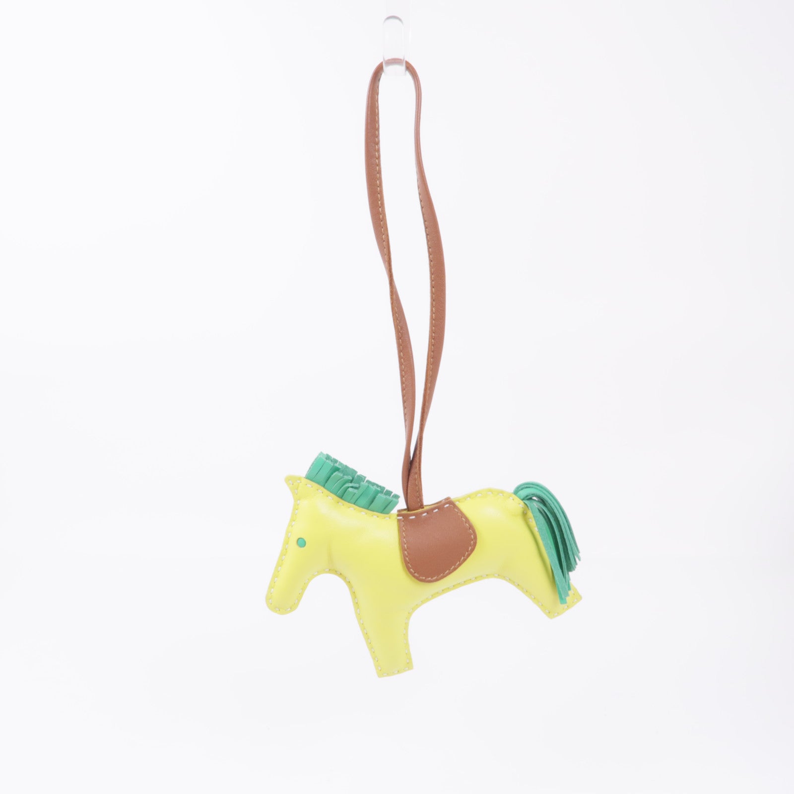 HERMES Milo皮革Rodeo MM掛飾