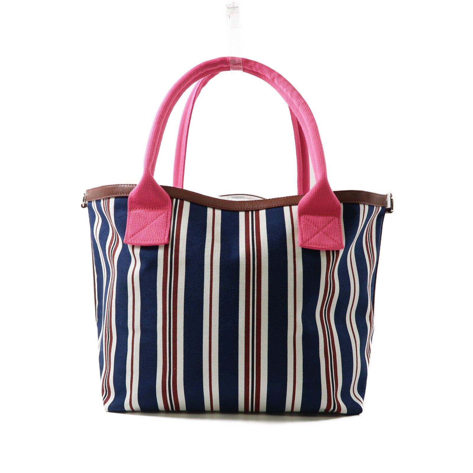 HERMES 帆布So Canvas Bag手挽袋藍色/多色