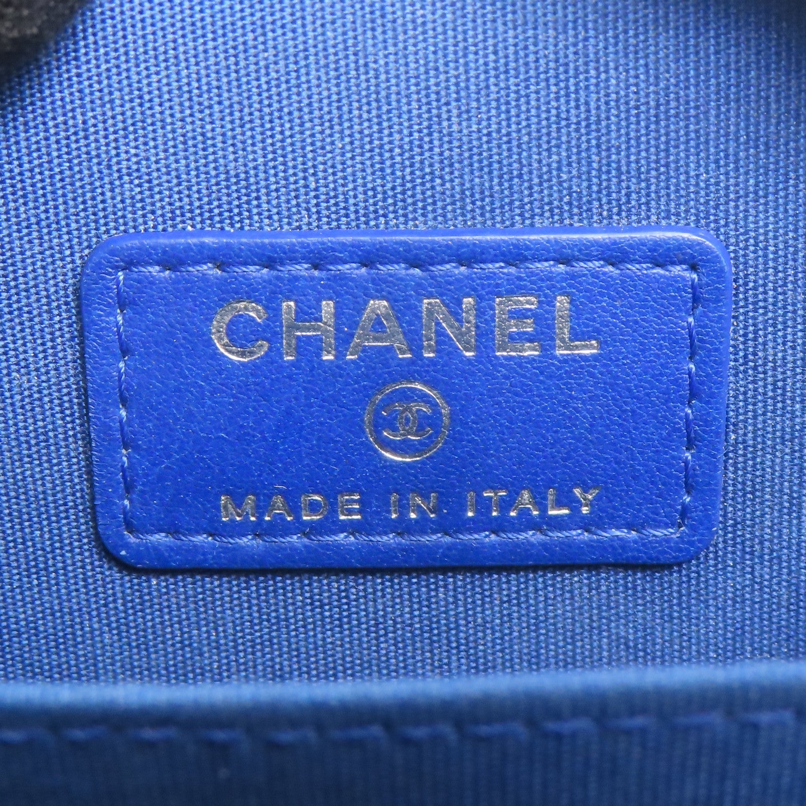 CHANEL 羊皮皮革Shoulder Bag銀扣鏈帶肩背袋