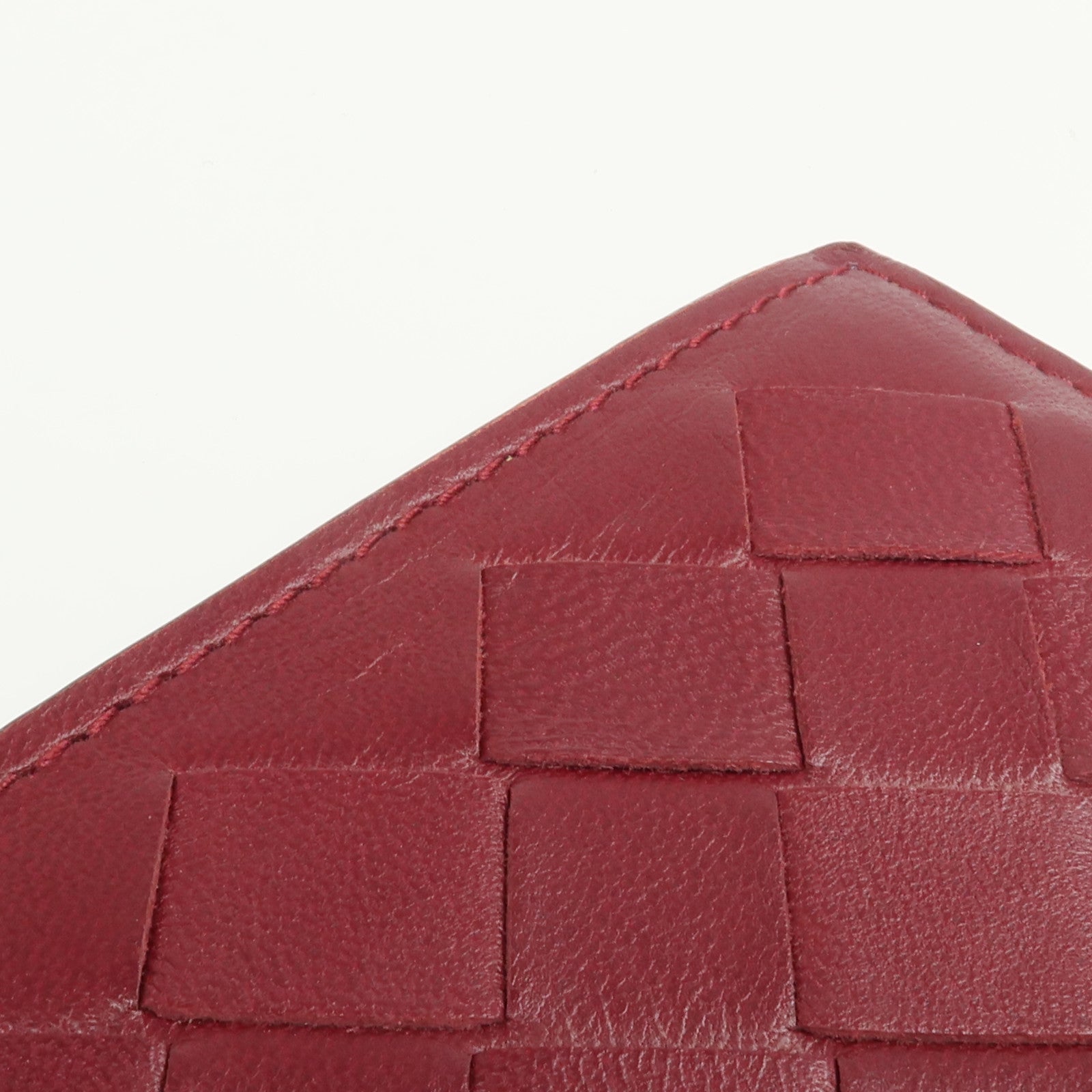 BOTTEGA VENETA 【激減優惠】織紋皮革Wallet金扣錢包
