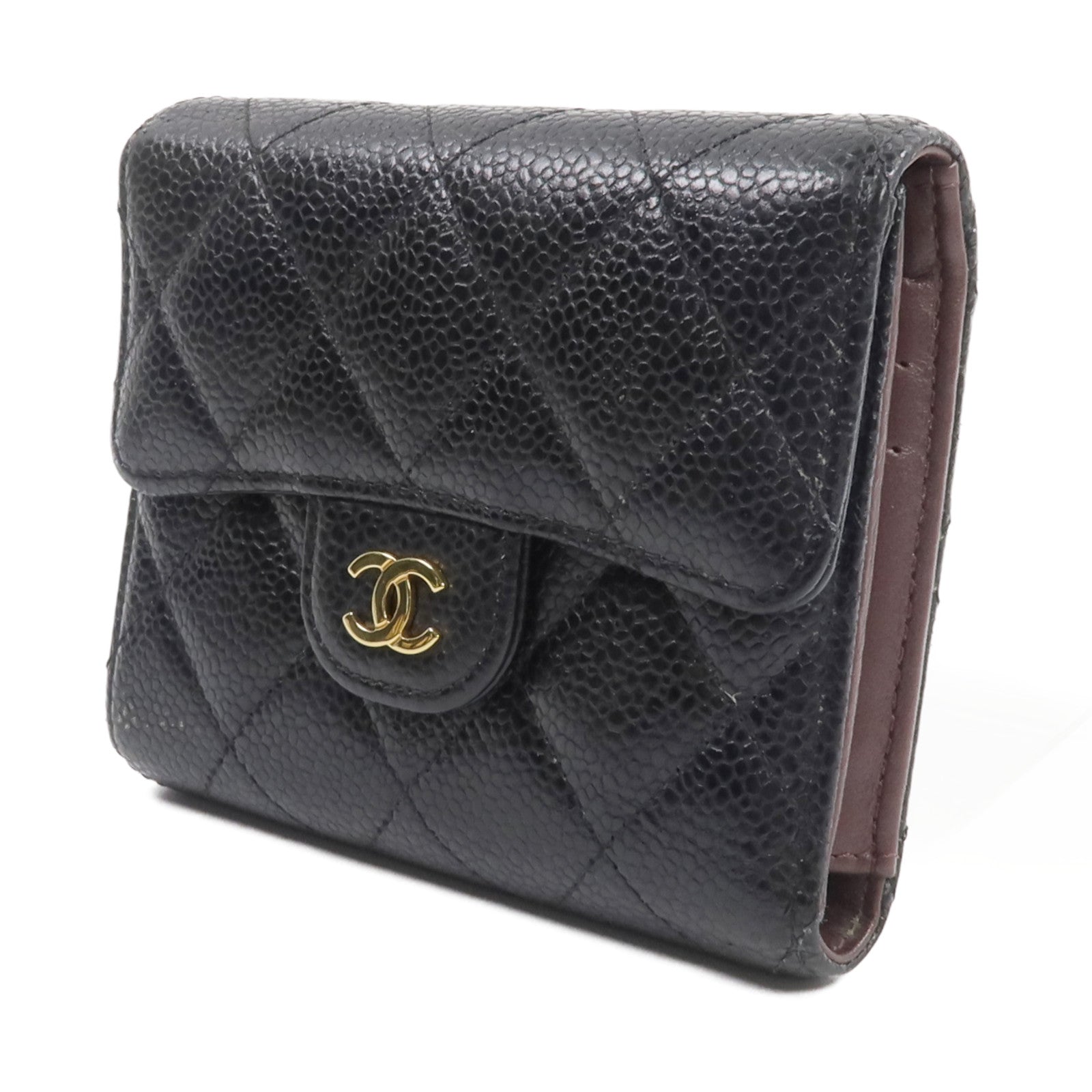 CHANEL 牛皮皮革Classic Small Flap Wallet錢包