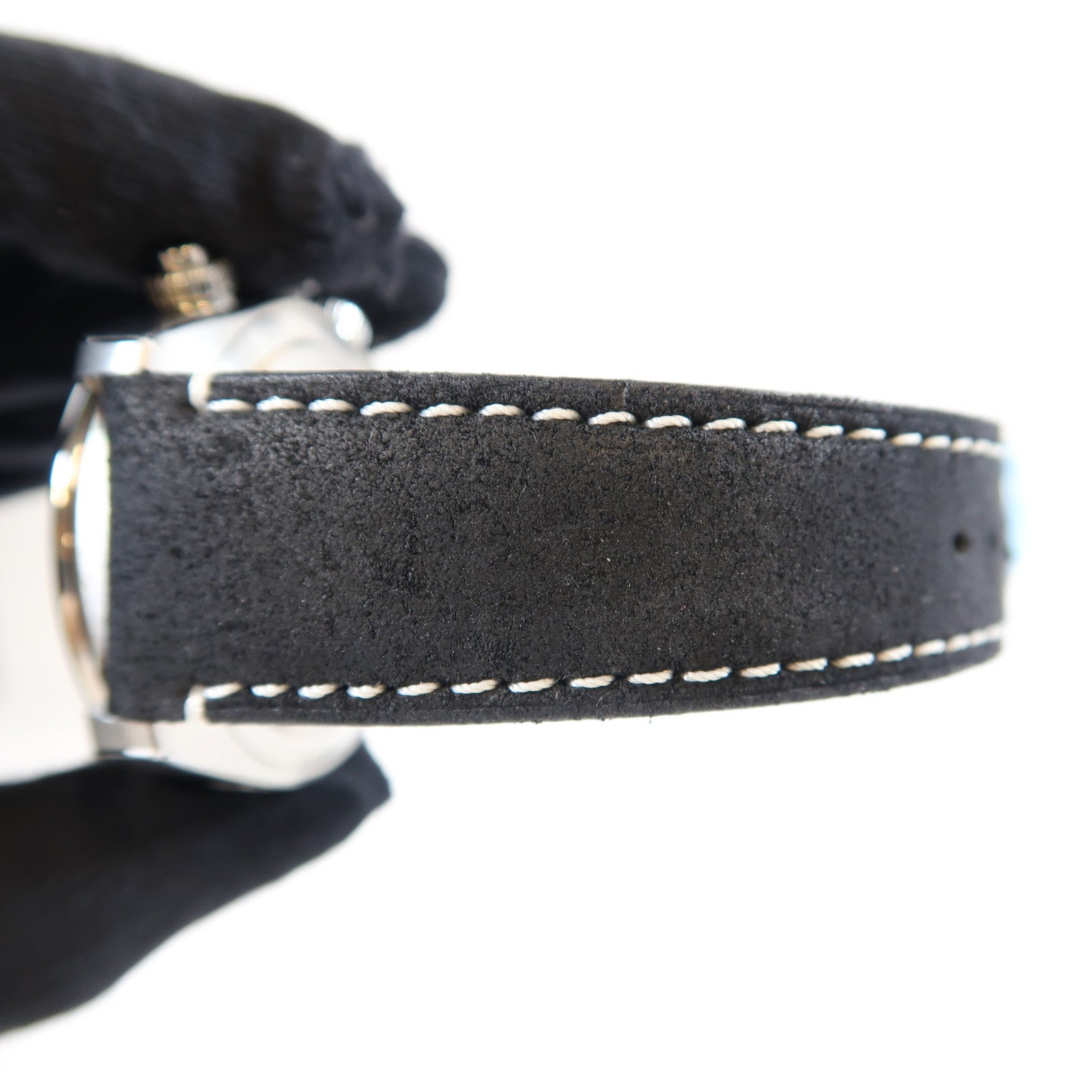 TUDOR Black Bay Chrono不鏽鋼/皮革帶手錶自動機芯白色
