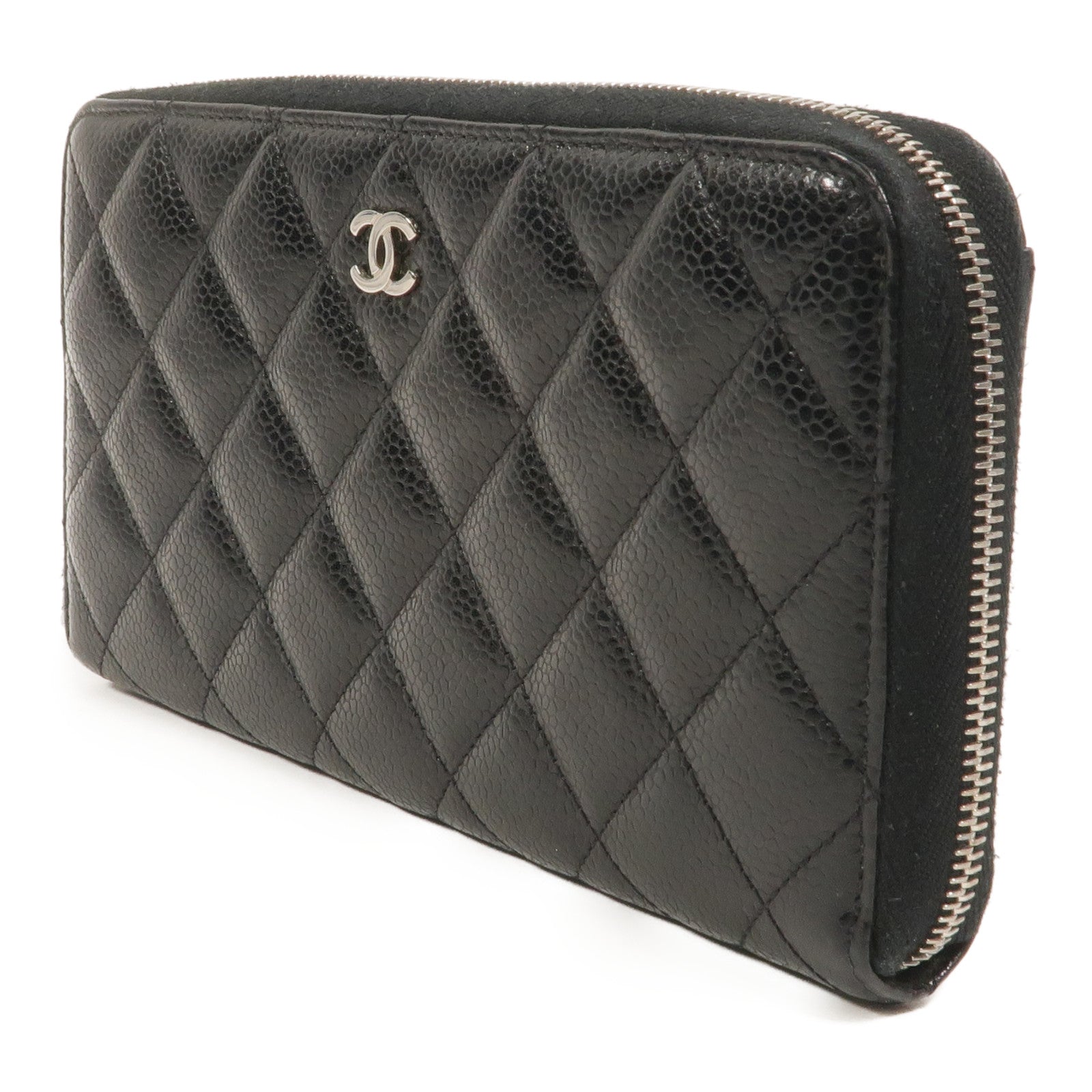 CHANEL 牛皮皮革Classic Zipped Long Wallet長錢包