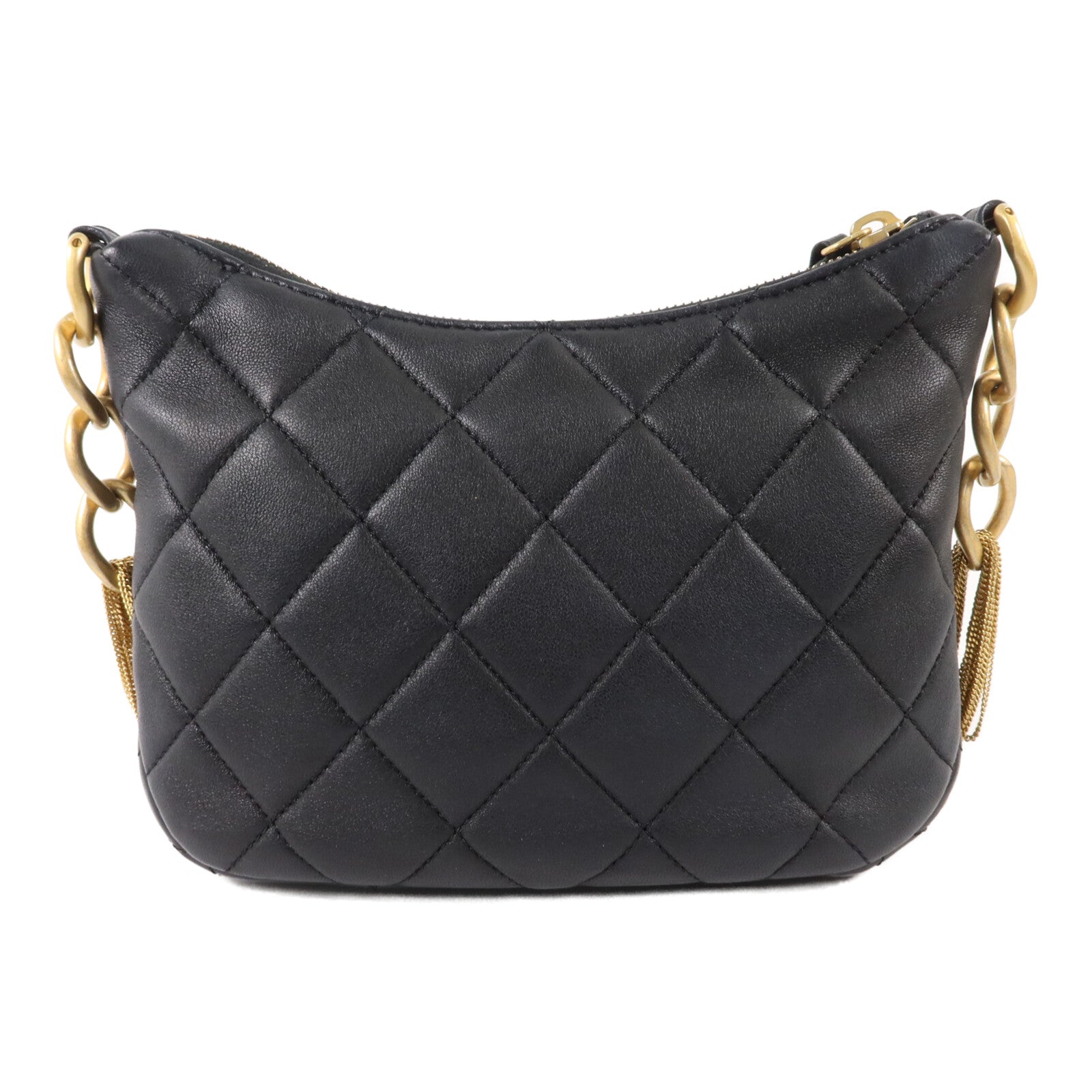 CHANEL 羊皮皮革Chain Shoulder鏈帶肩背袋