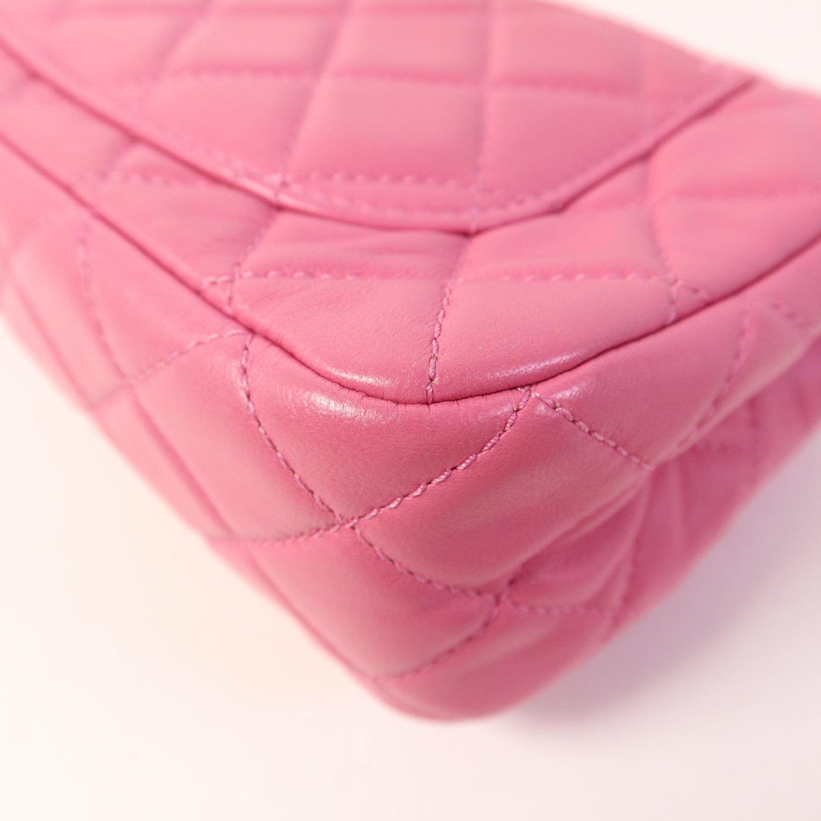 CHANEL 羊皮皮革Classic 20 Golden Ball金扣鏈帶肩背袋